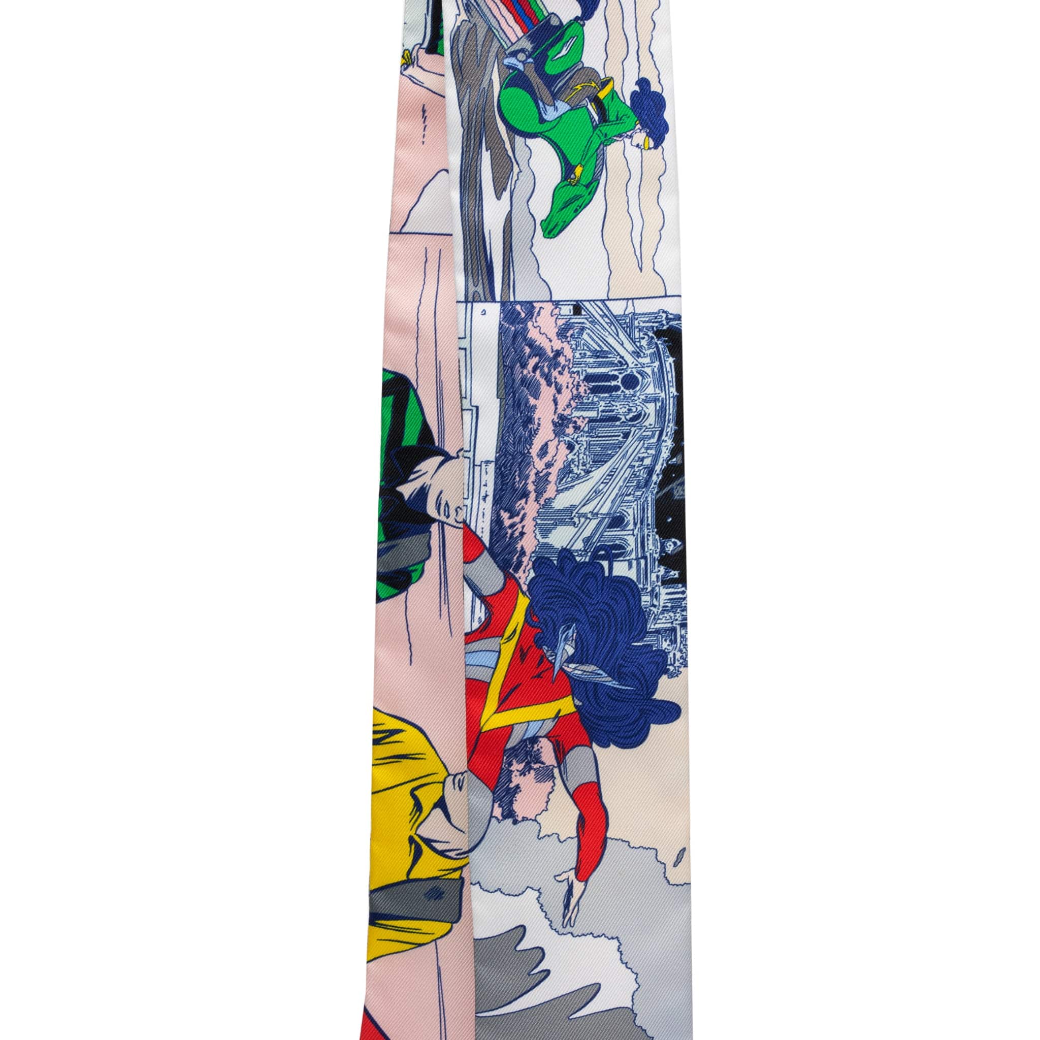 HERMES TWILLY WOW GRIS, ROSE & VERT - On Repeat