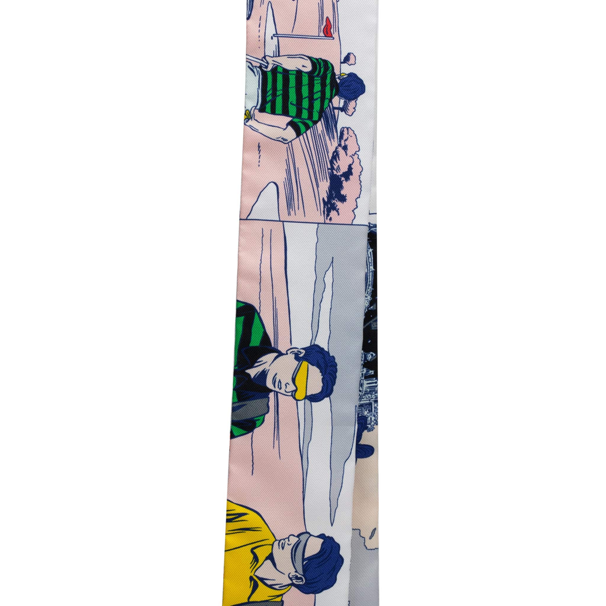 HERMES TWILLY WOW GRIS, ROSE & VERT - On Repeat