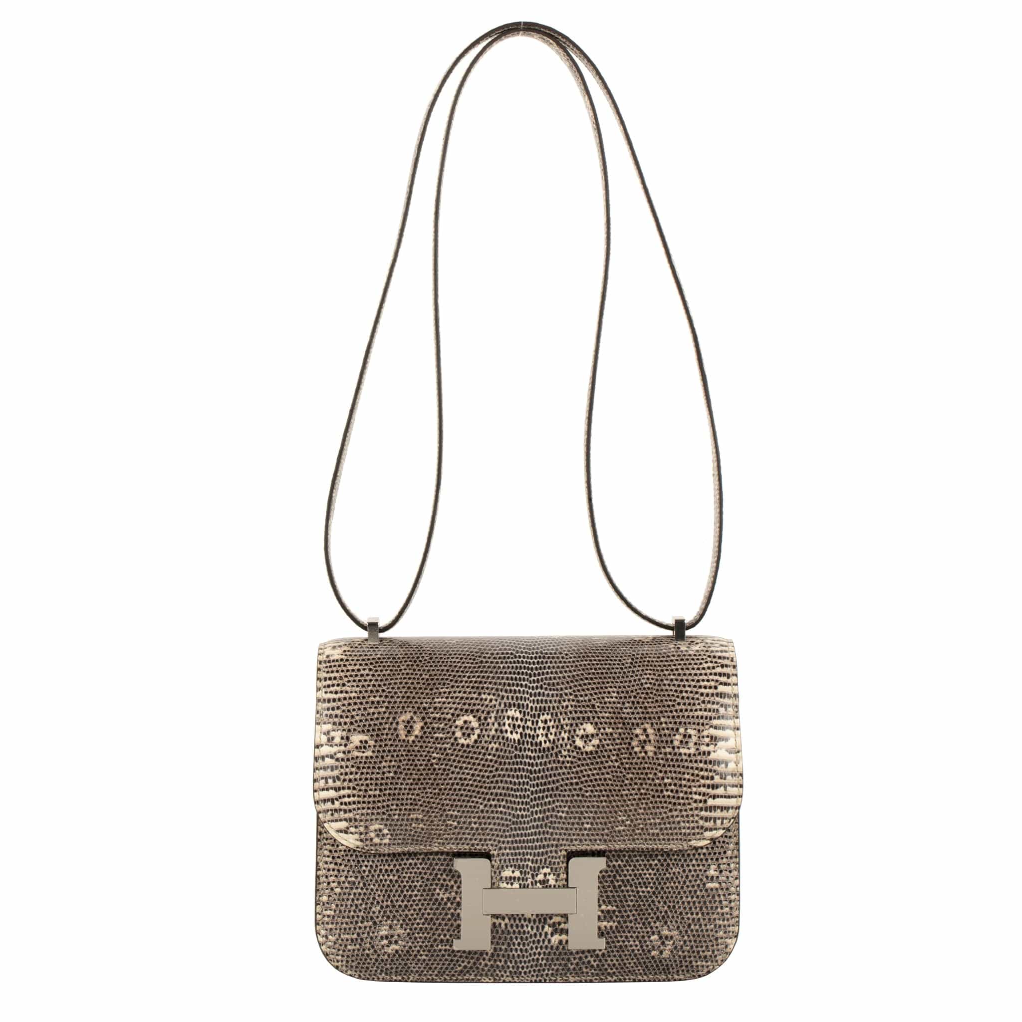 HERMES CONSTANCE 19CM OMBRE LIZARD PALLADIUM HARDWARE - On Repeat