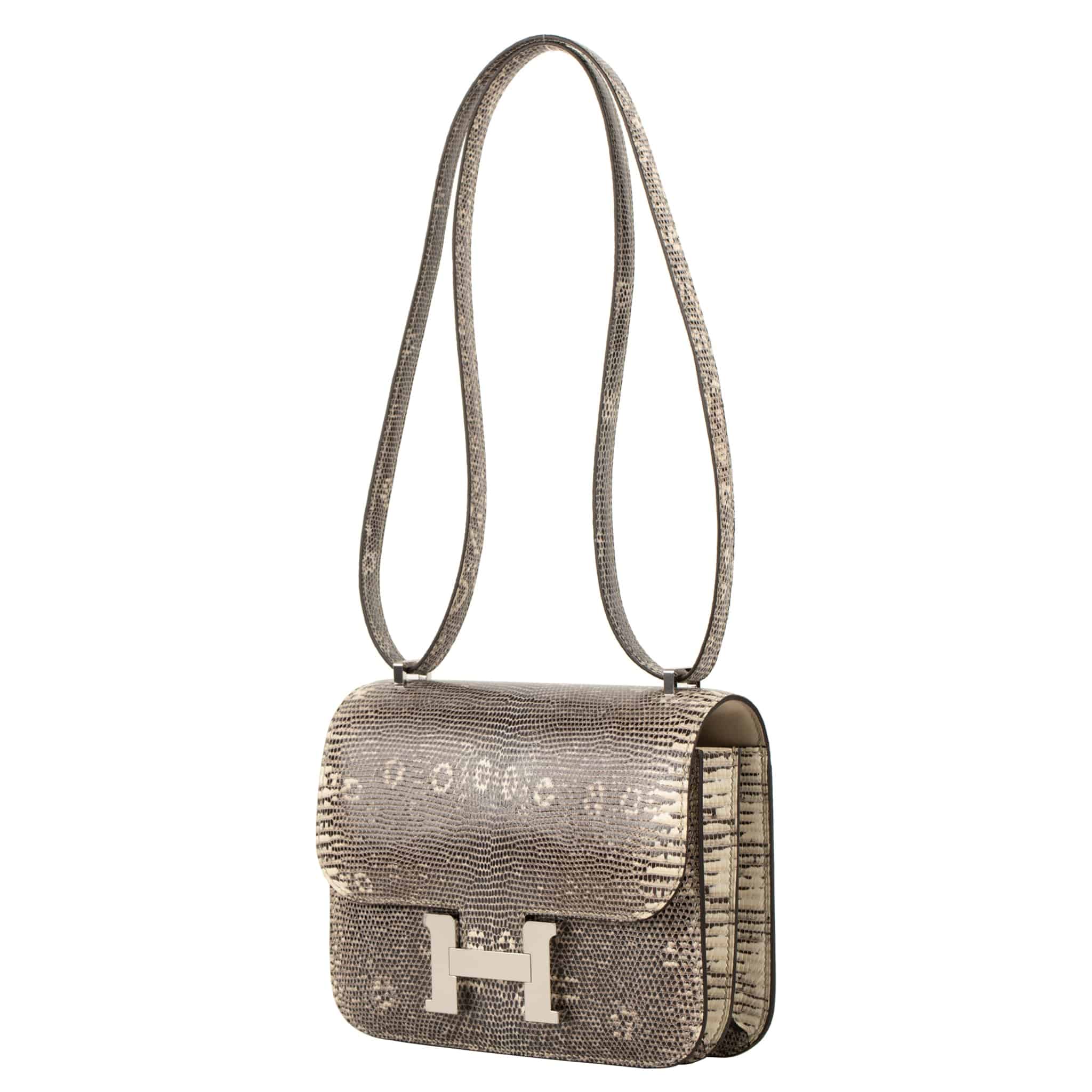 HERMES CONSTANCE 19CM OMBRE LIZARD PALLADIUM HARDWARE - On Repeat