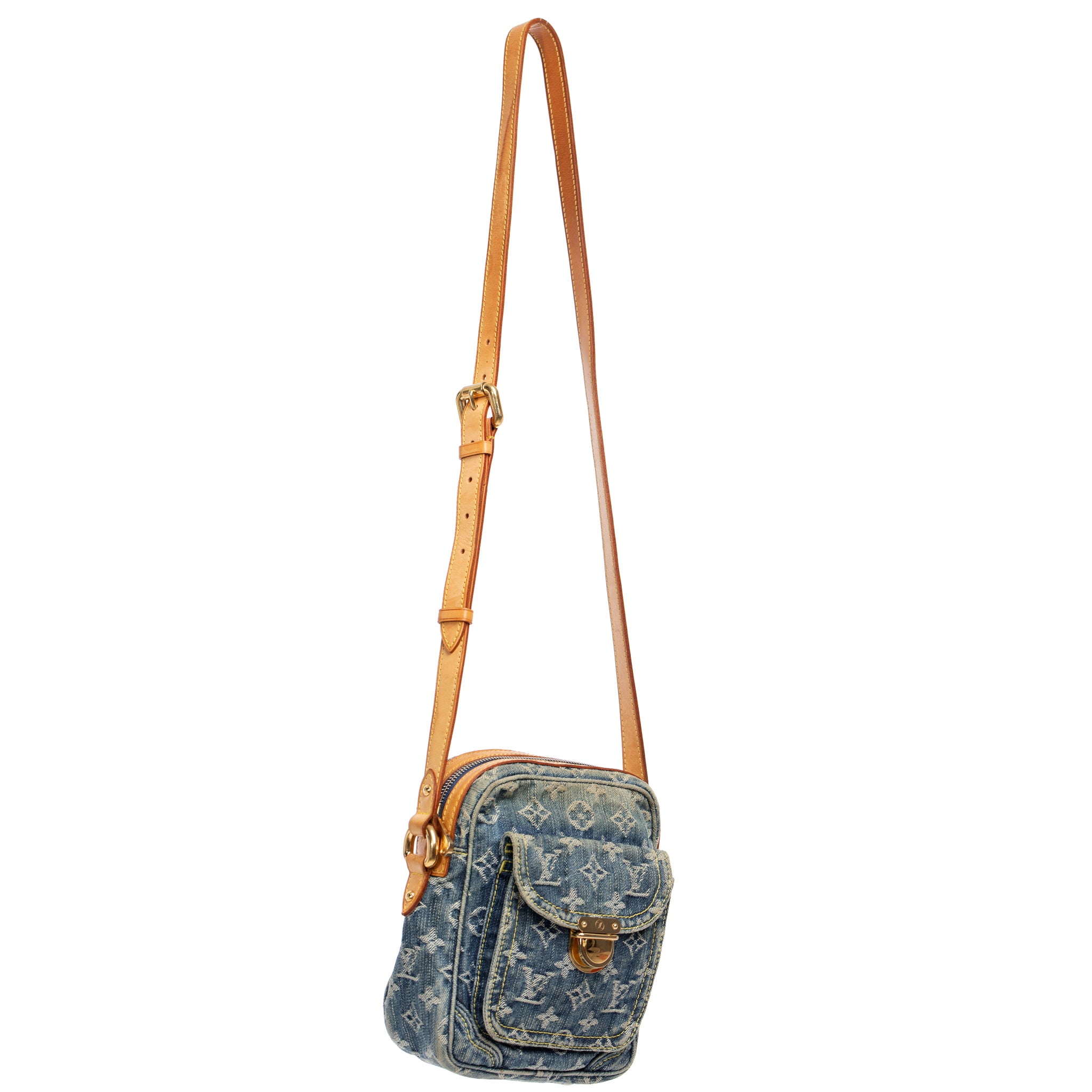 Louis Vuitton Denim Monogram Shoulder Bag