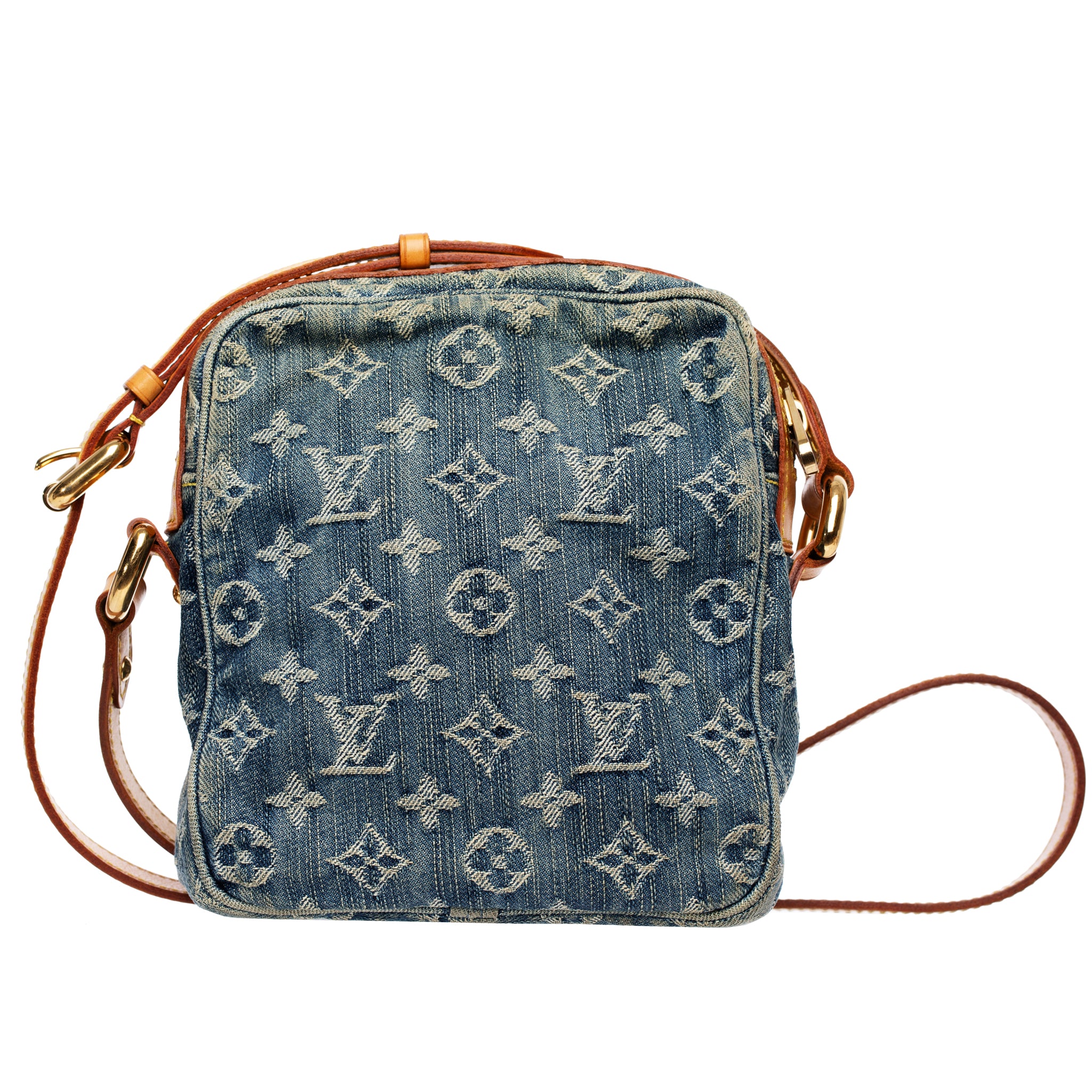 Louis Vuitton Denim Monogram Shoulder Bag