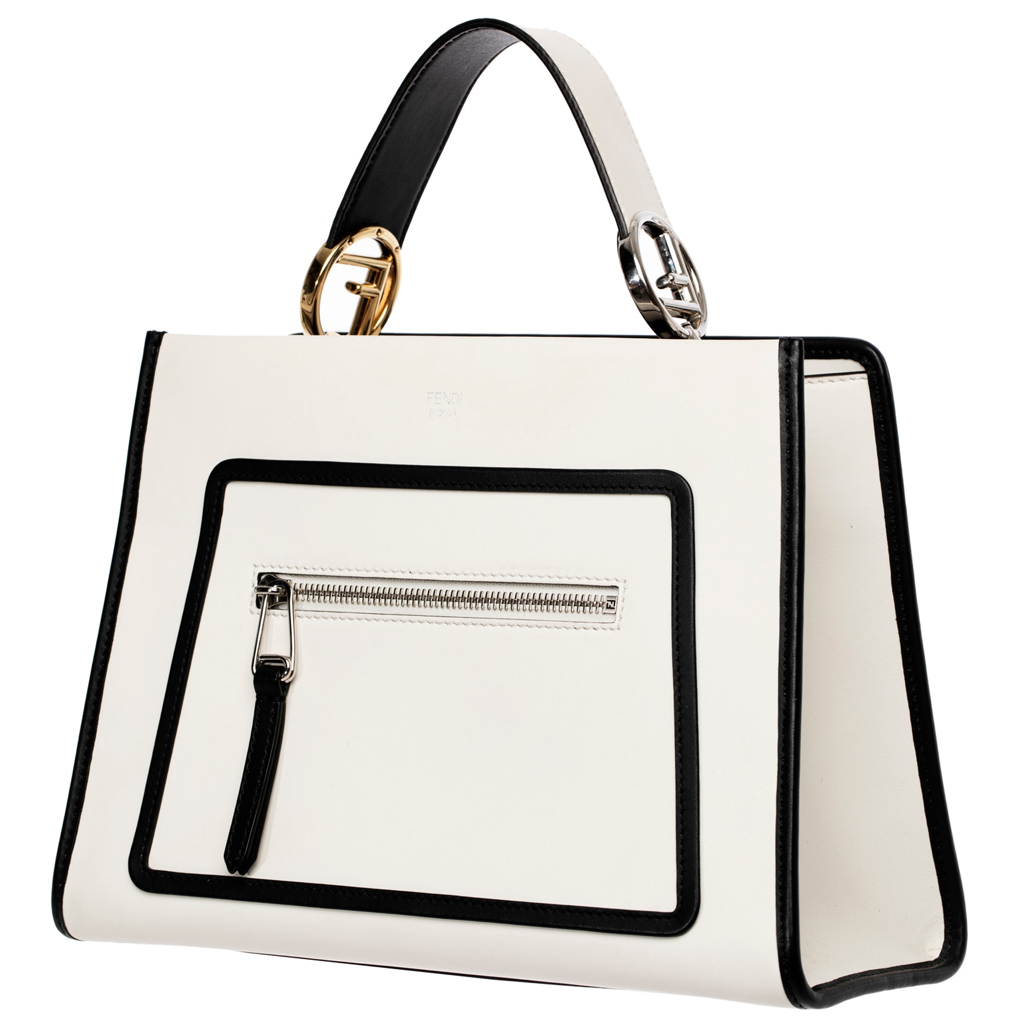 Fendi Ivory & Black Runaway Bag