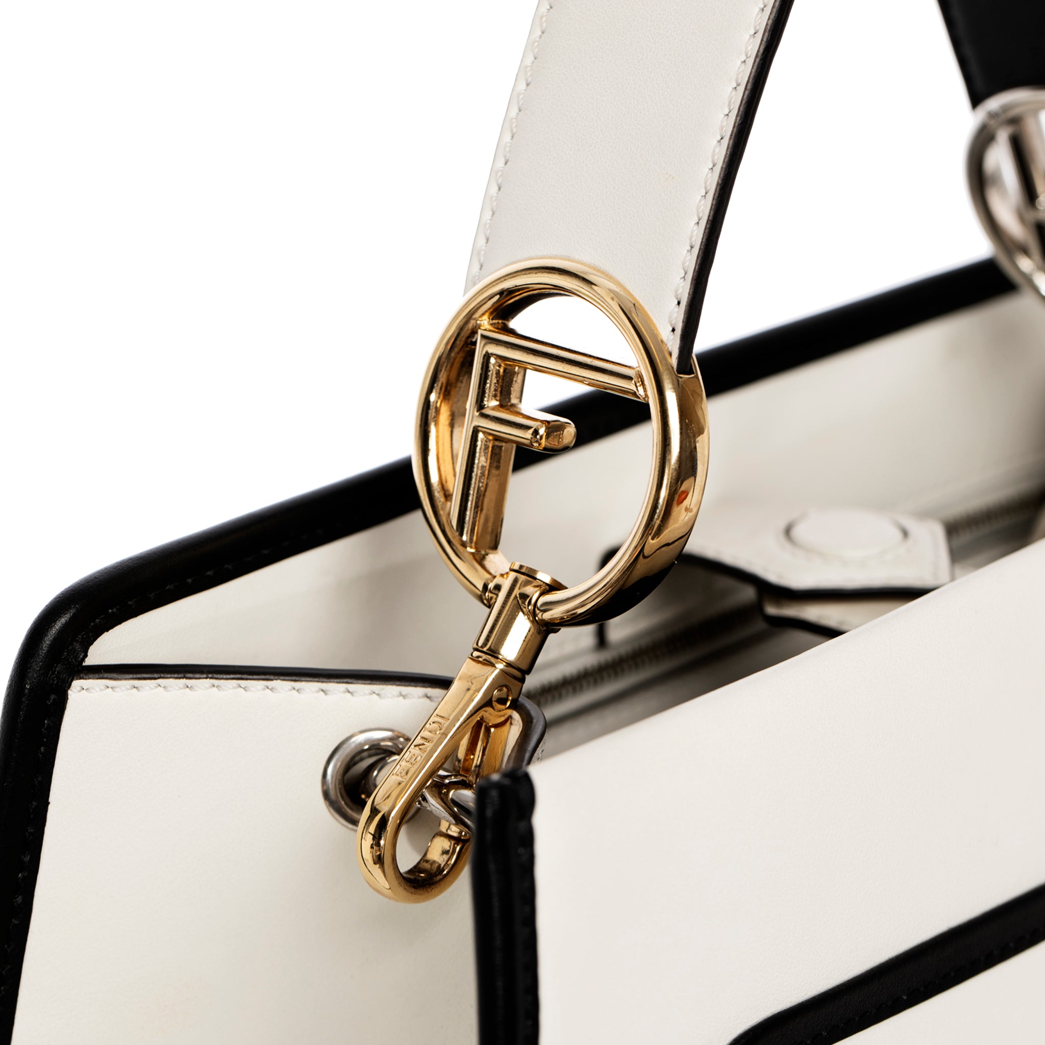 Fendi Ivory & Black Runaway Bag