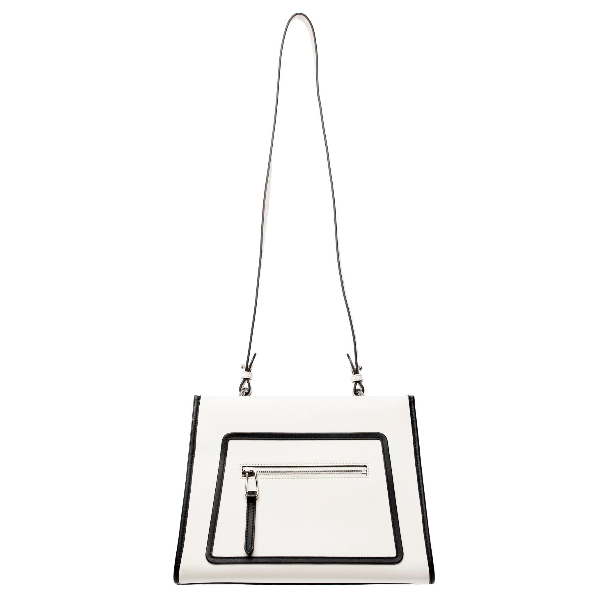 Fendi Ivory & Black Runaway Bag