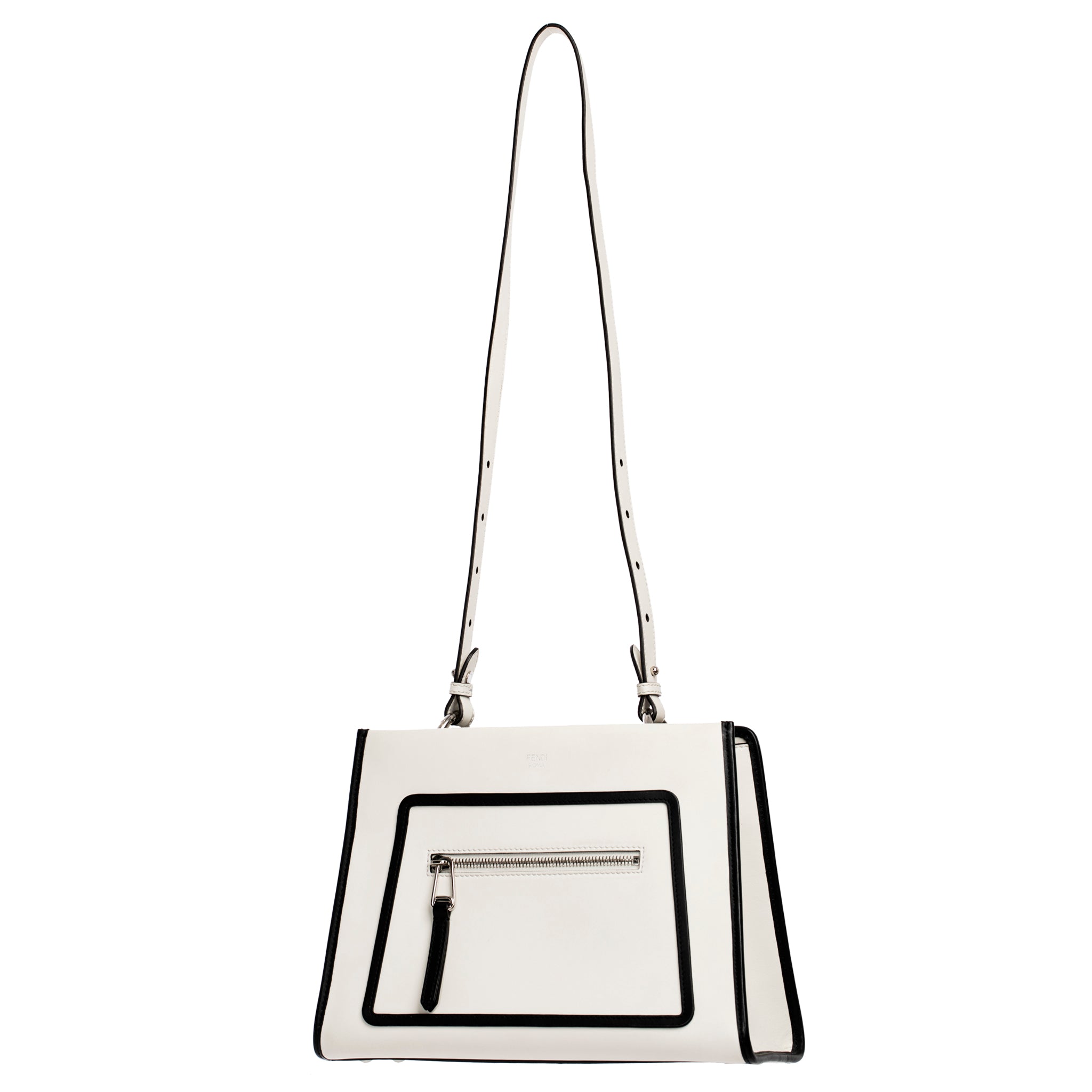 Fendi Ivory & Black Runaway Bag