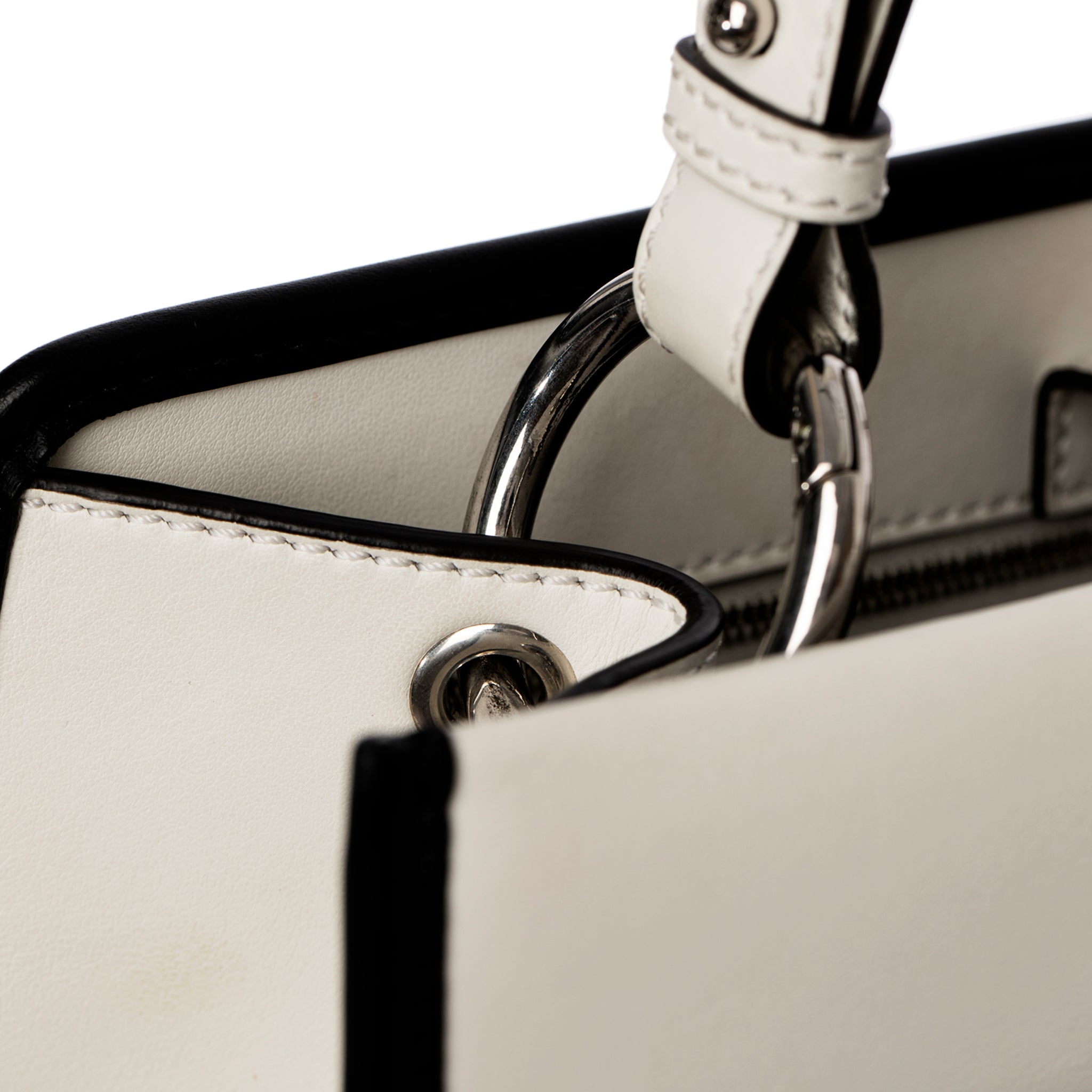 Fendi Ivory & Black Runaway Bag