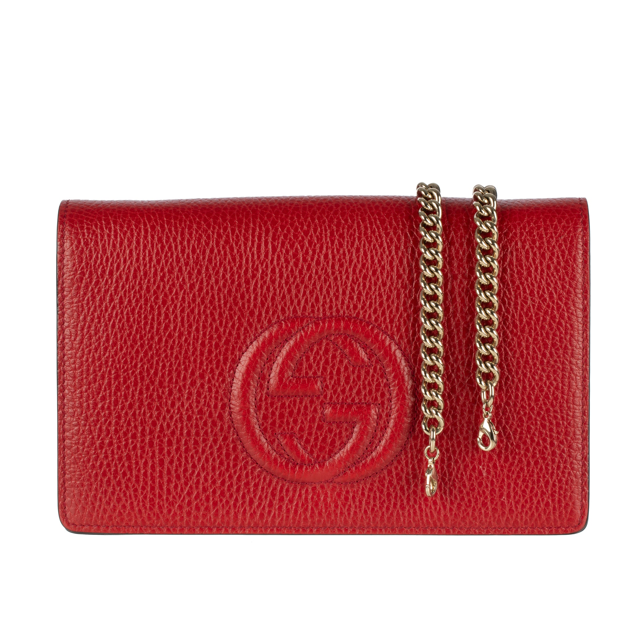 Gucci Soho Calfskin Wallet On Chain