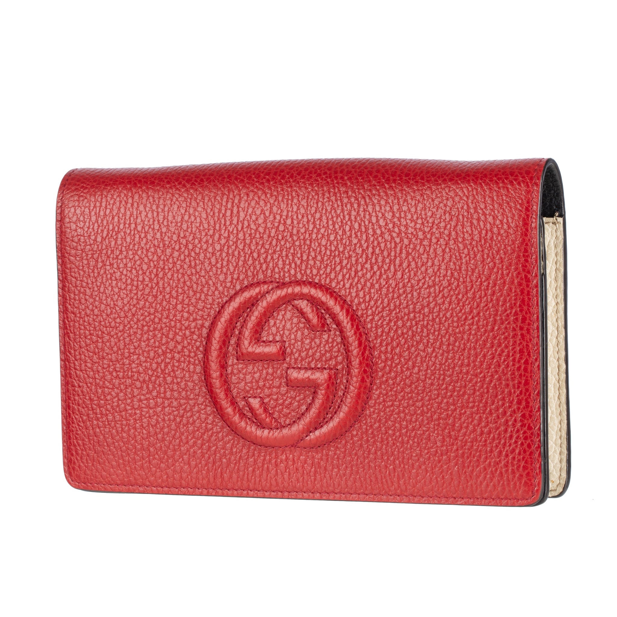 Gucci Soho Calfskin Wallet On Chain