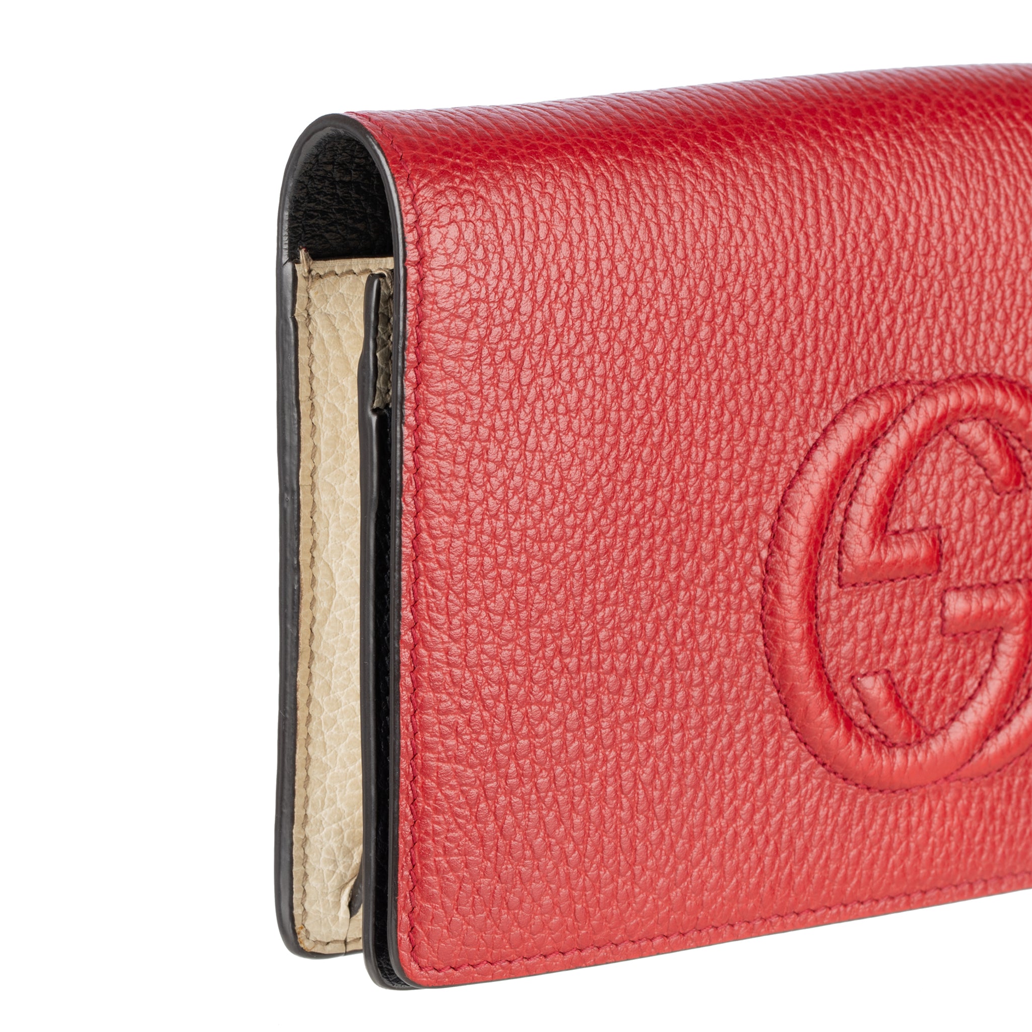 Gucci Soho Calfskin Wallet On Chain