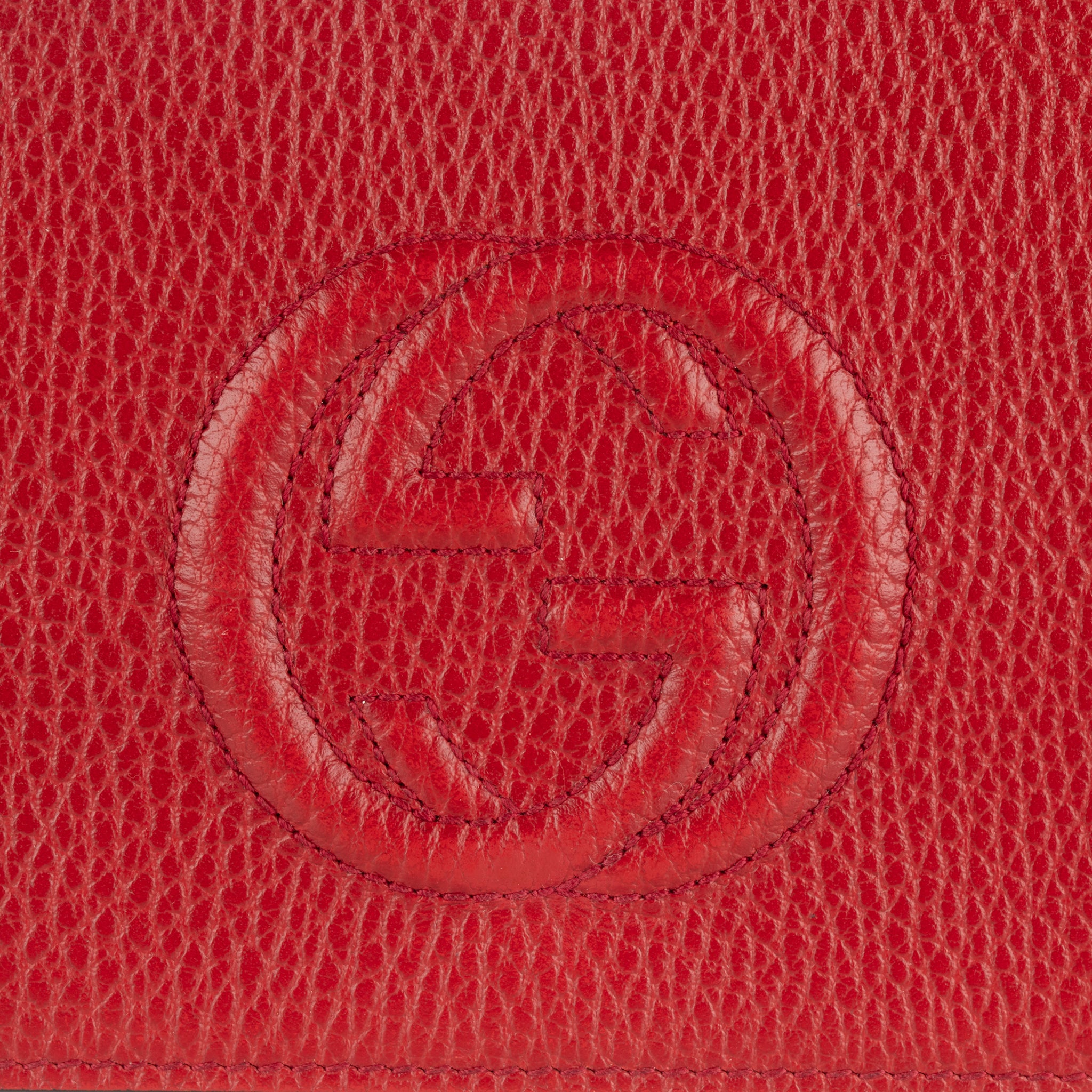 Gucci Soho Calfskin Wallet On Chain