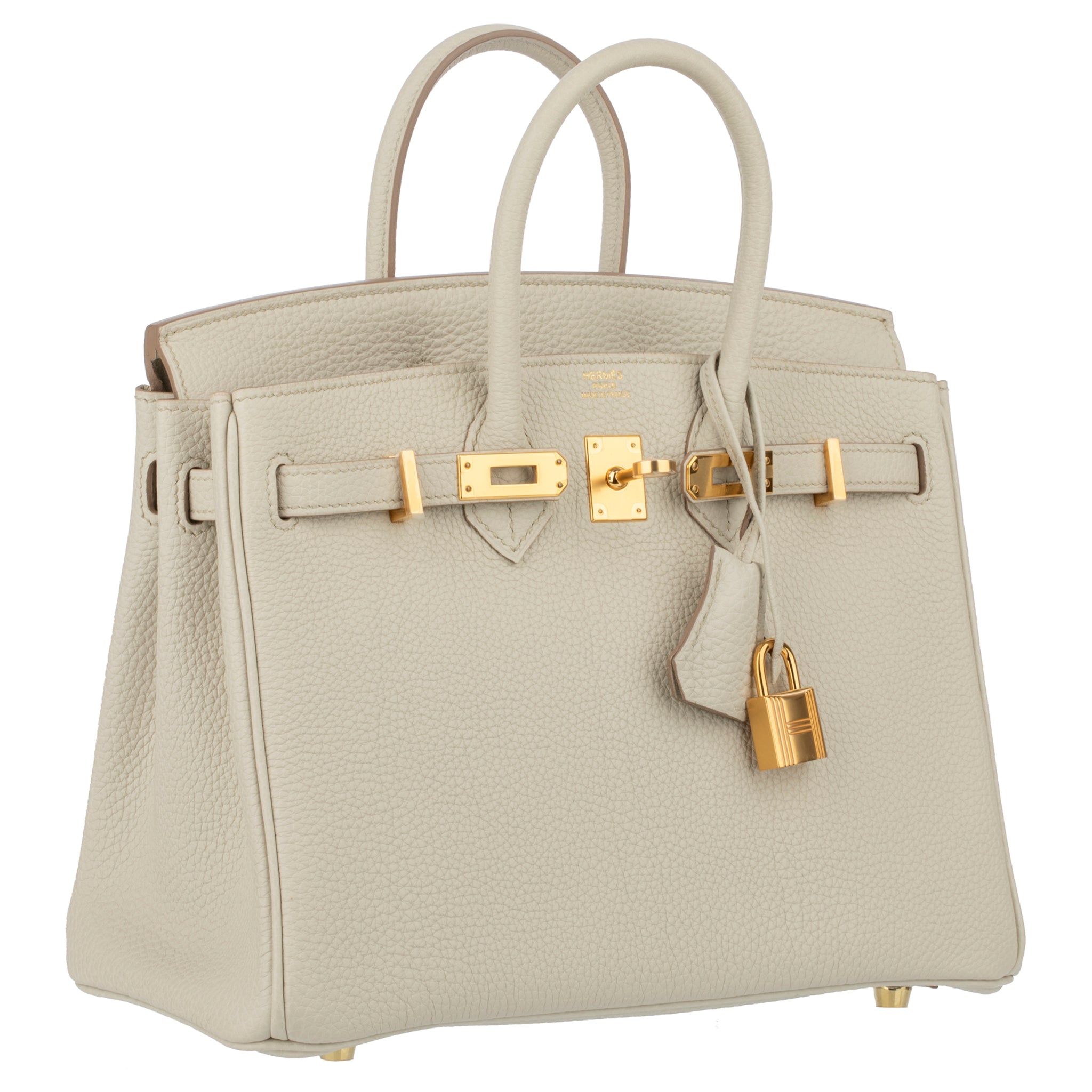 Hermes Birkin 25cm Beton Togo Leather Gold Hardware