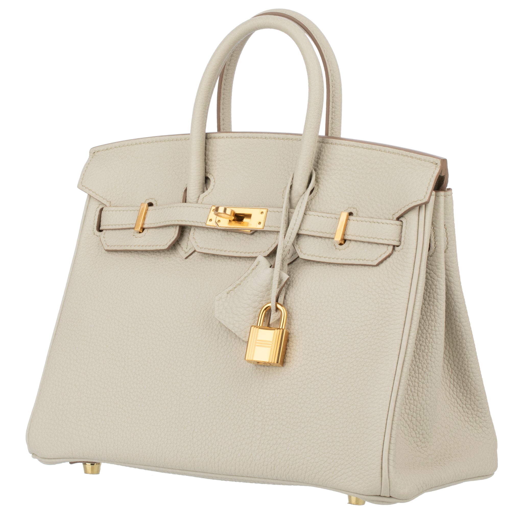 Hermes Birkin 25cm Beton Togo Leather Gold Hardware