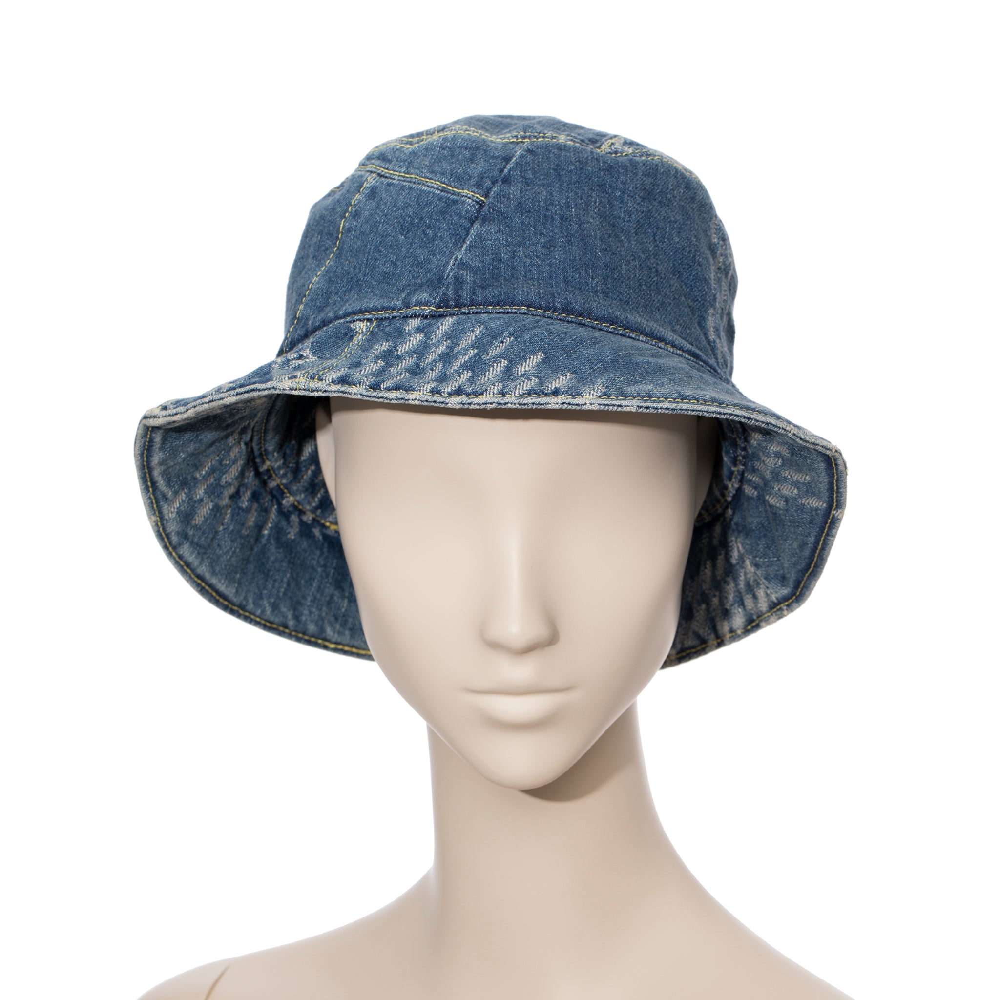 Louis Vuitton x Nigo Washed Denim Bucket Hat