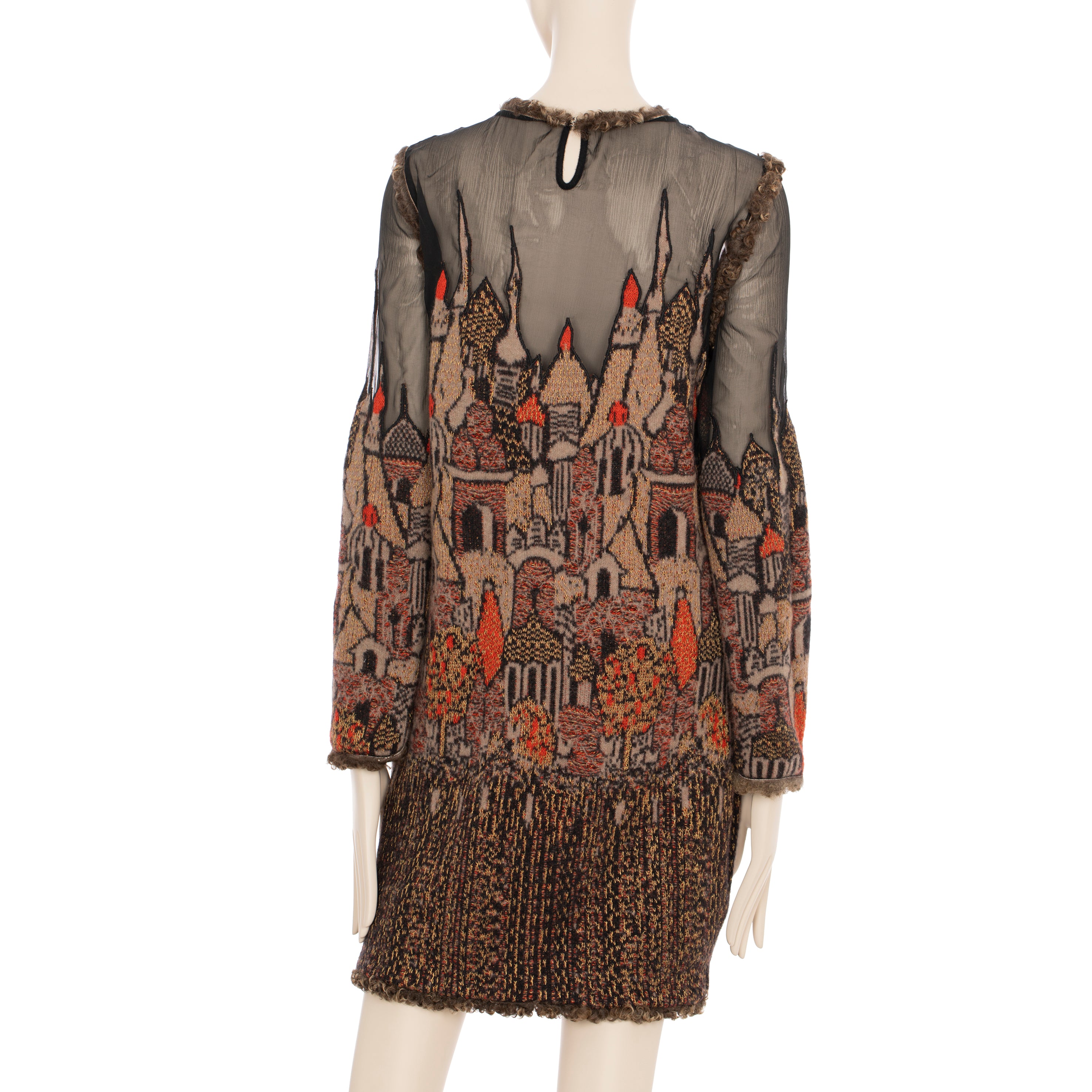 Chanel Metiers D'Art Moscow Dress 38 FR