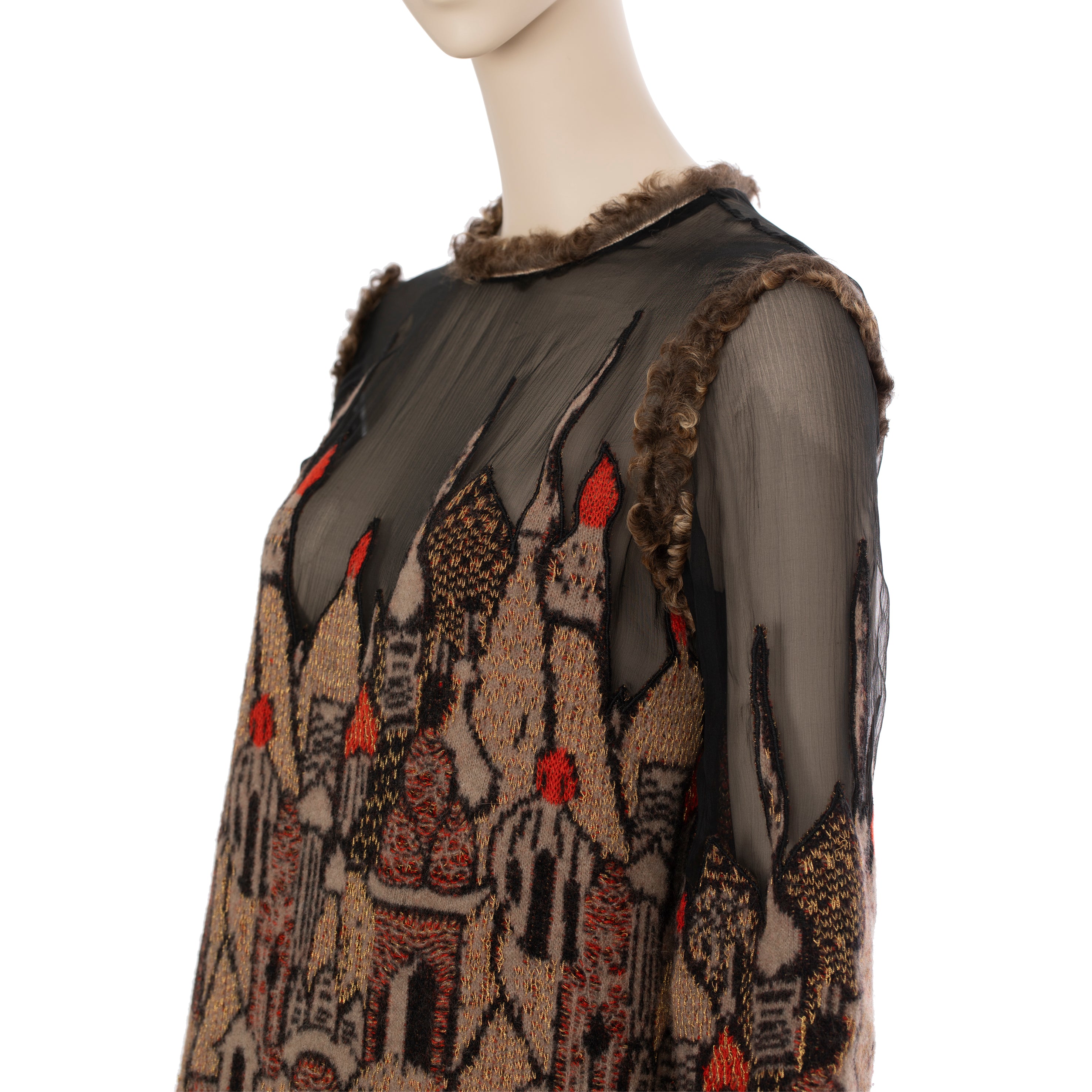 Chanel Metiers D'Art Moscow Dress 38 FR