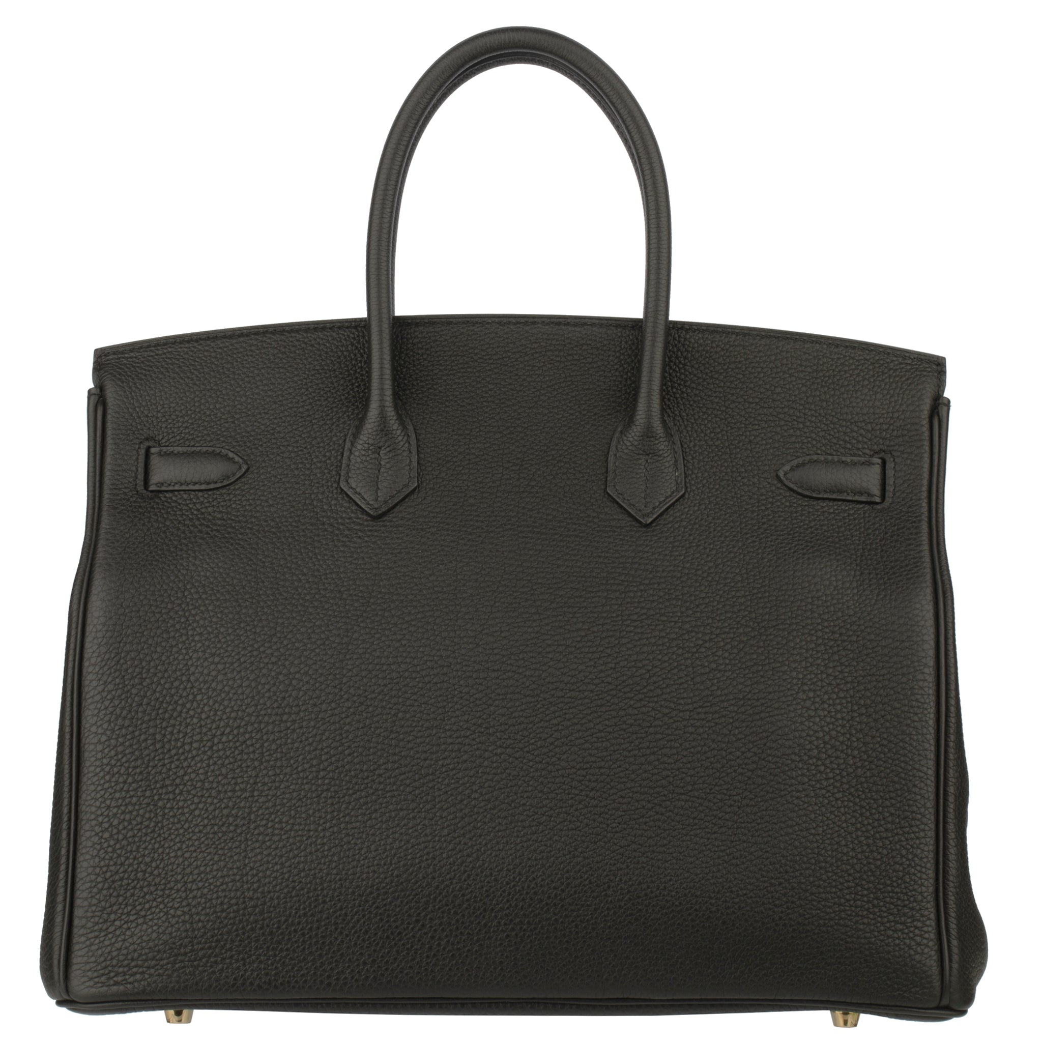 Hermes Birkin 35cm Black Togo Leather Gold Hardware