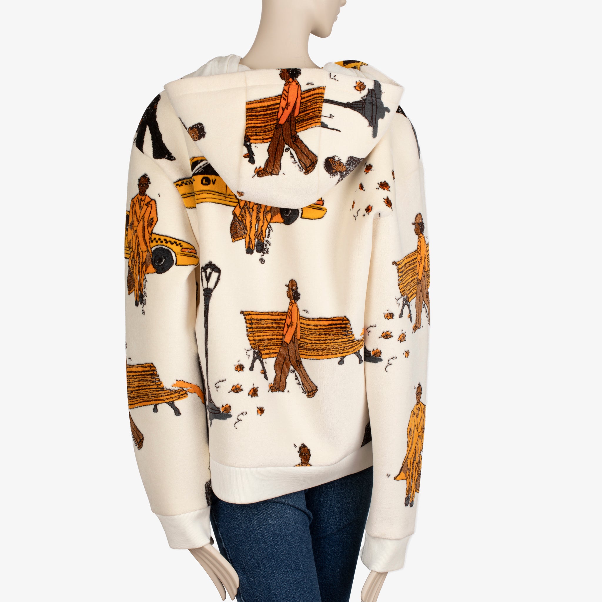 Louis Vuitton “New Walkers” Graphic Hoodie – Autumn/Winter 2019 | Size S