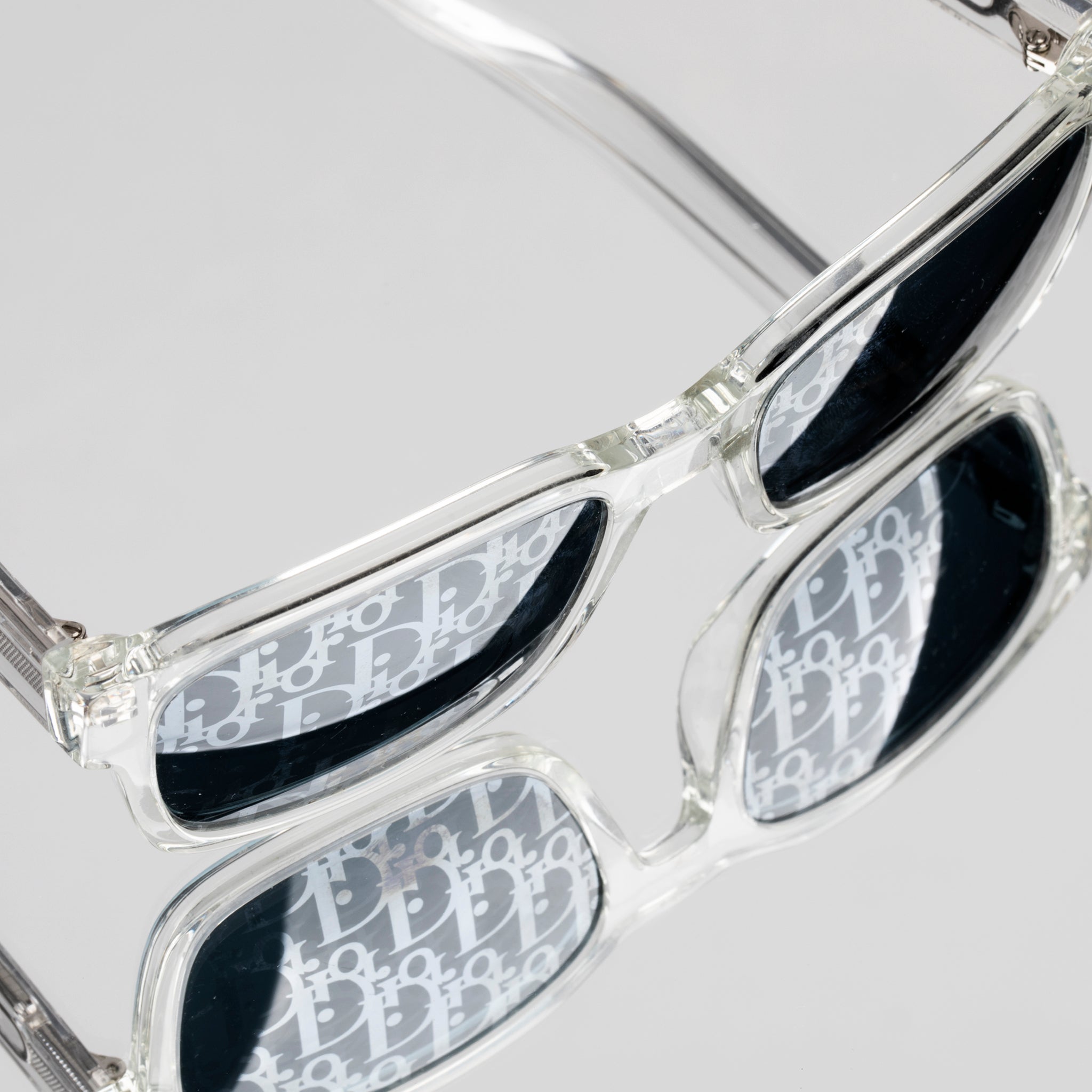 Christian Dior Clear Oblique Sunglasses