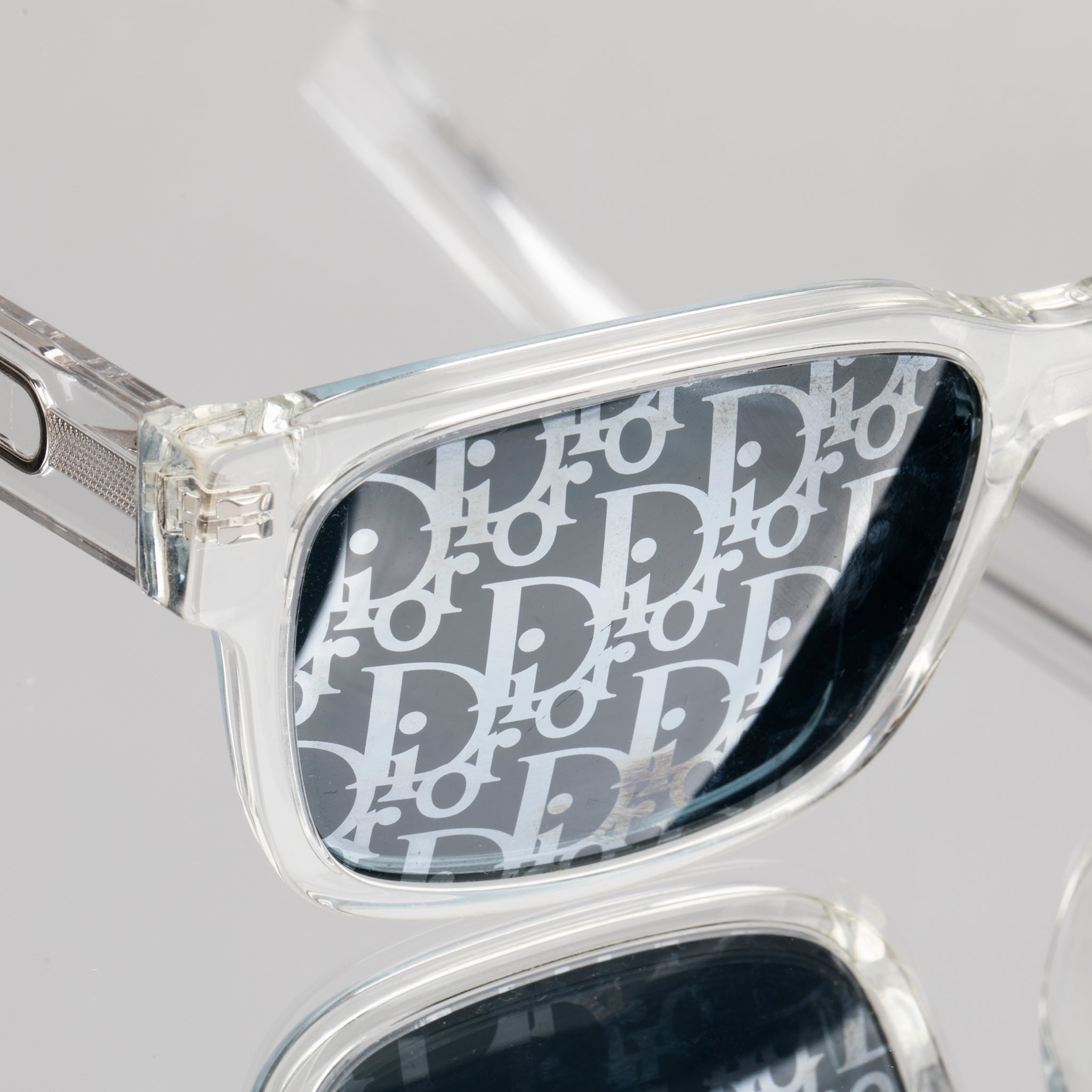 Christian Dior Clear Oblique Sunglasses