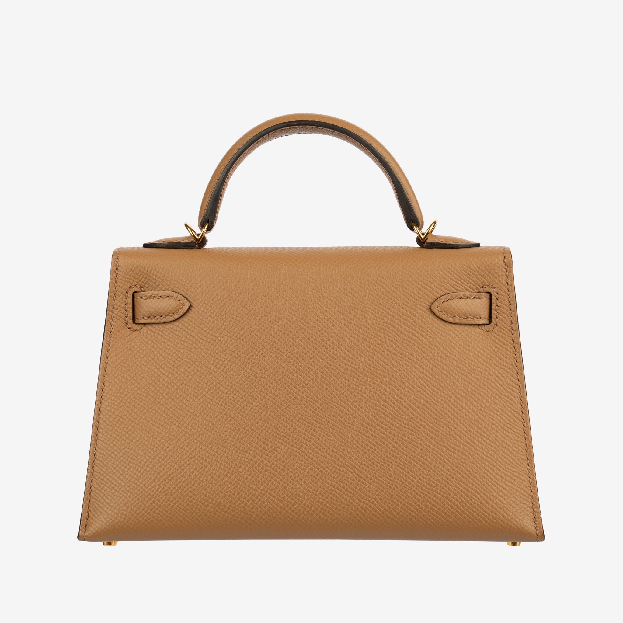 Hermes Mini Kelly II Chai Epsom Leather Gold Hardware