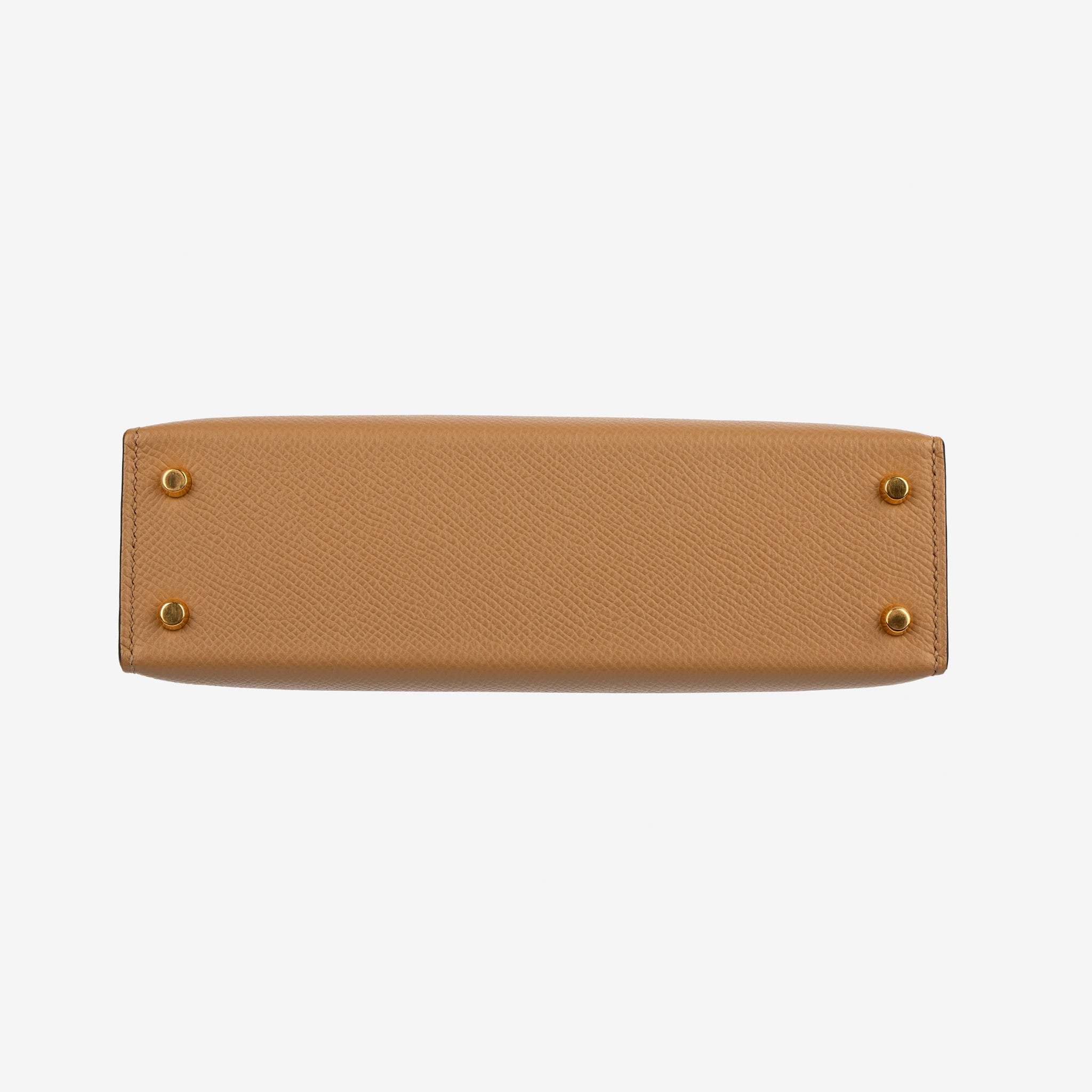 Hermes Mini Kelly II Chai Epsom Leather Gold Hardware