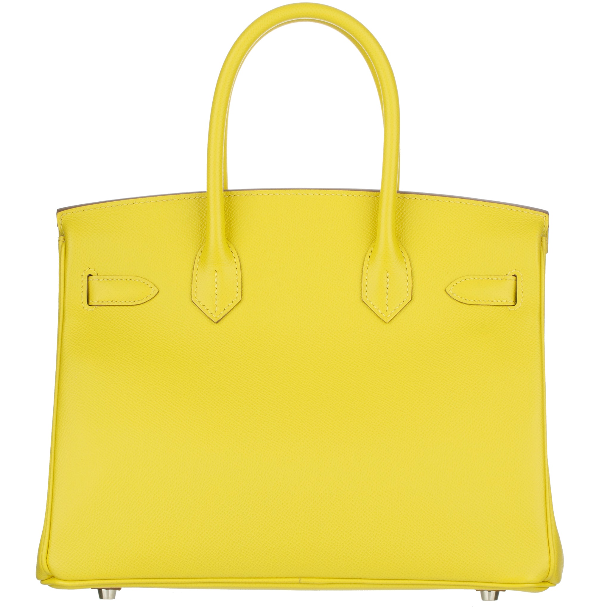 Hermes Birkin 30cm Lime Epsom Leather Palladium Hardware