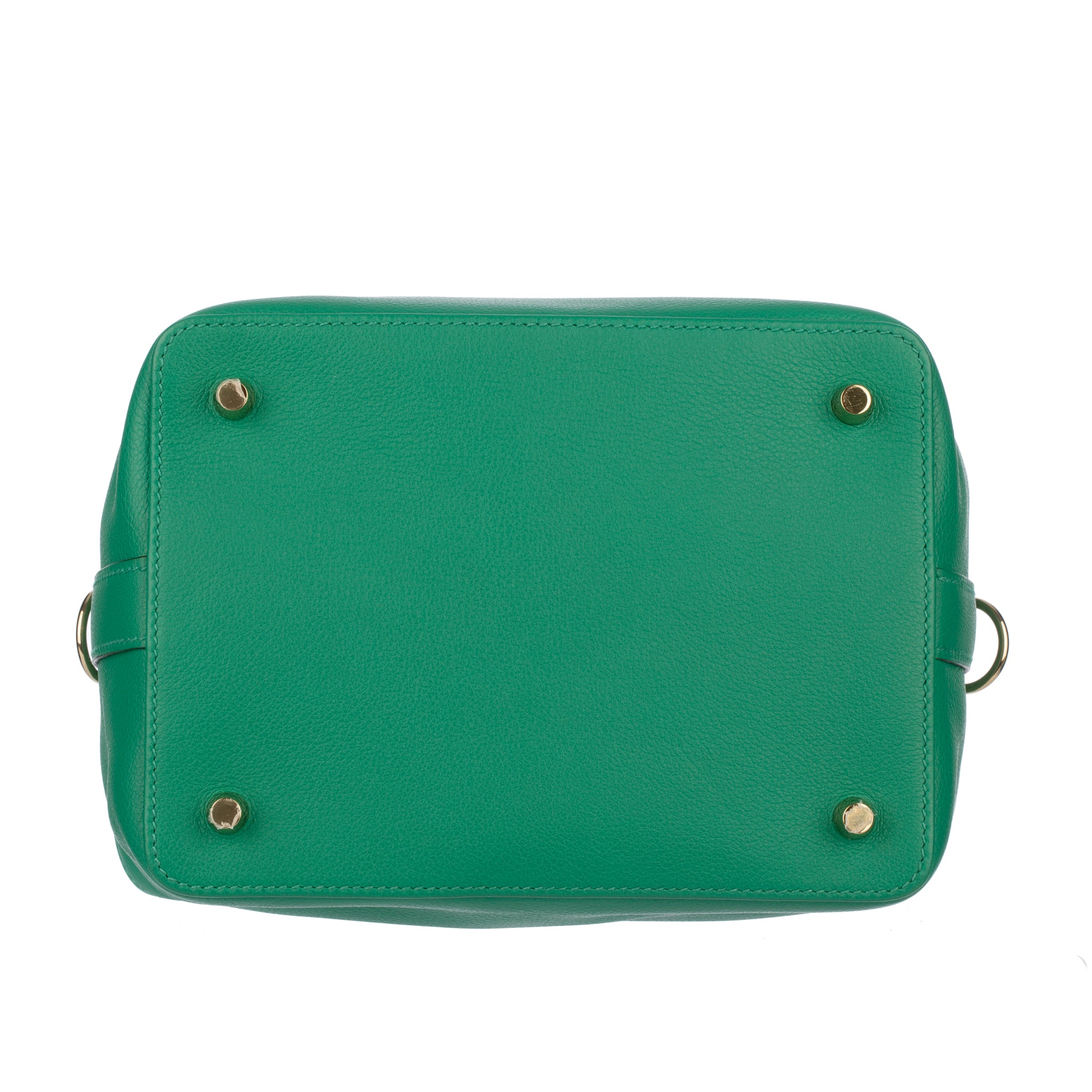 Hermes Toolbox 20 Vert Vertigo Evercolour Leather Permabrass Hardware