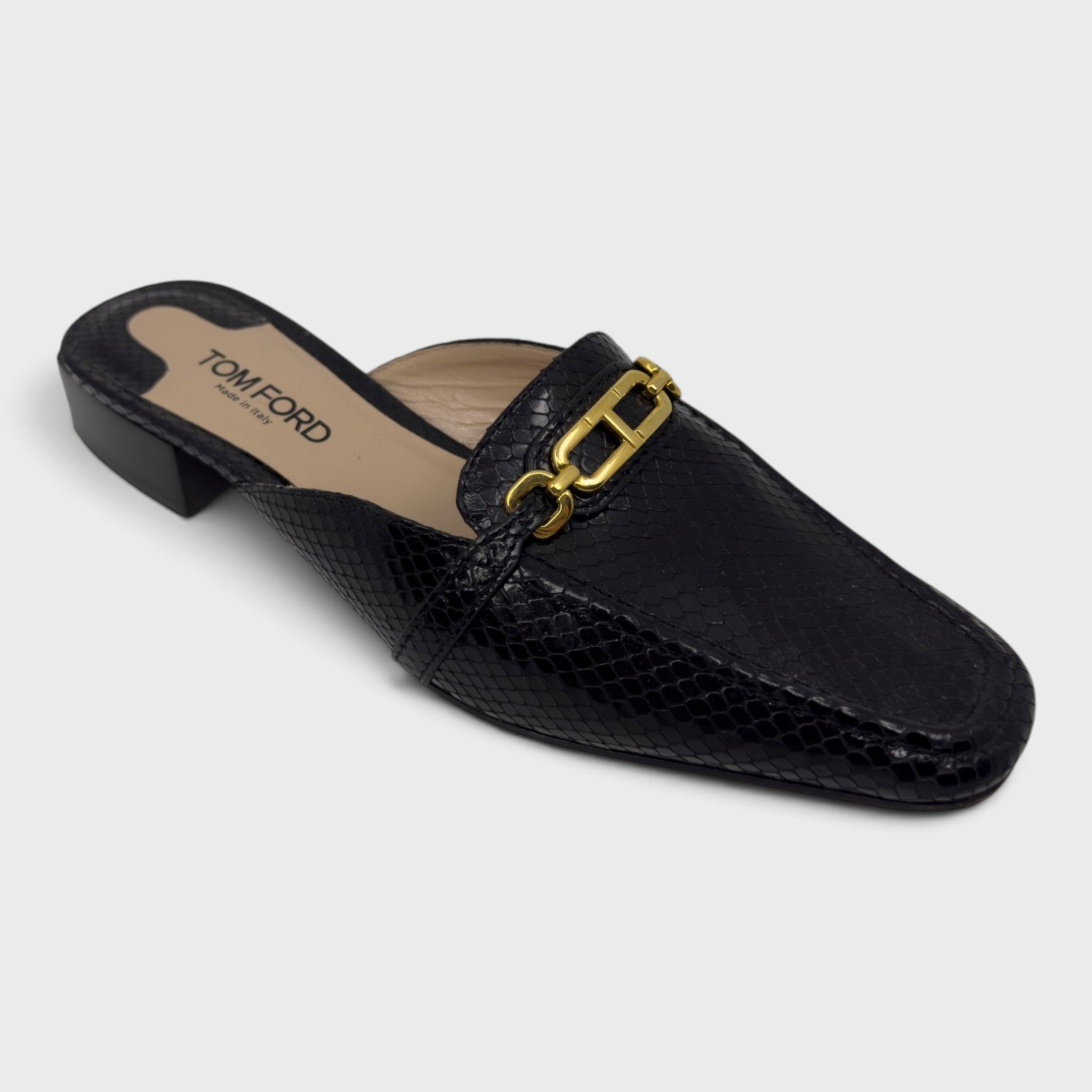 Tom Ford Whitney Mules | Size 38
