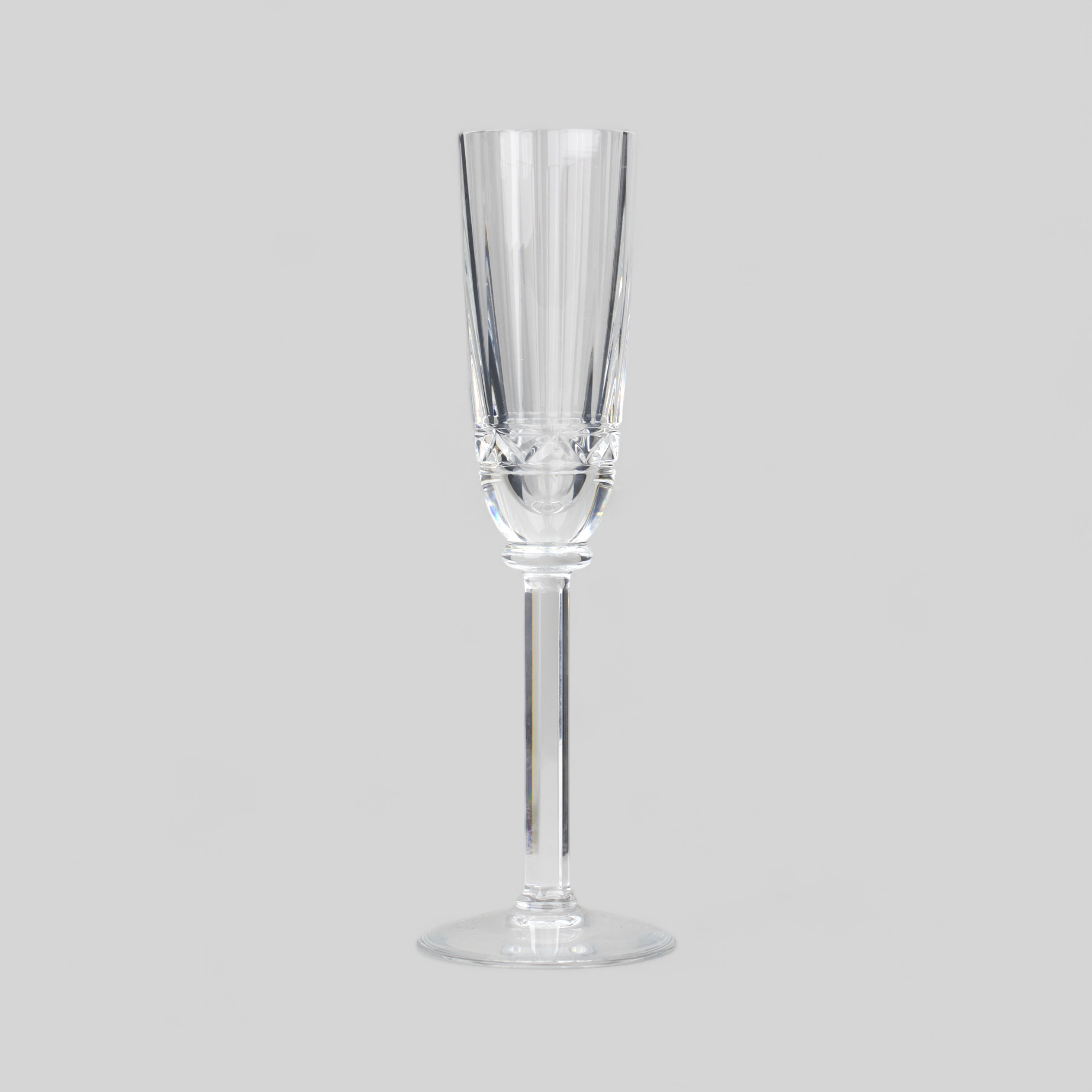 Hermes Iskender Crystal Champagne Flute