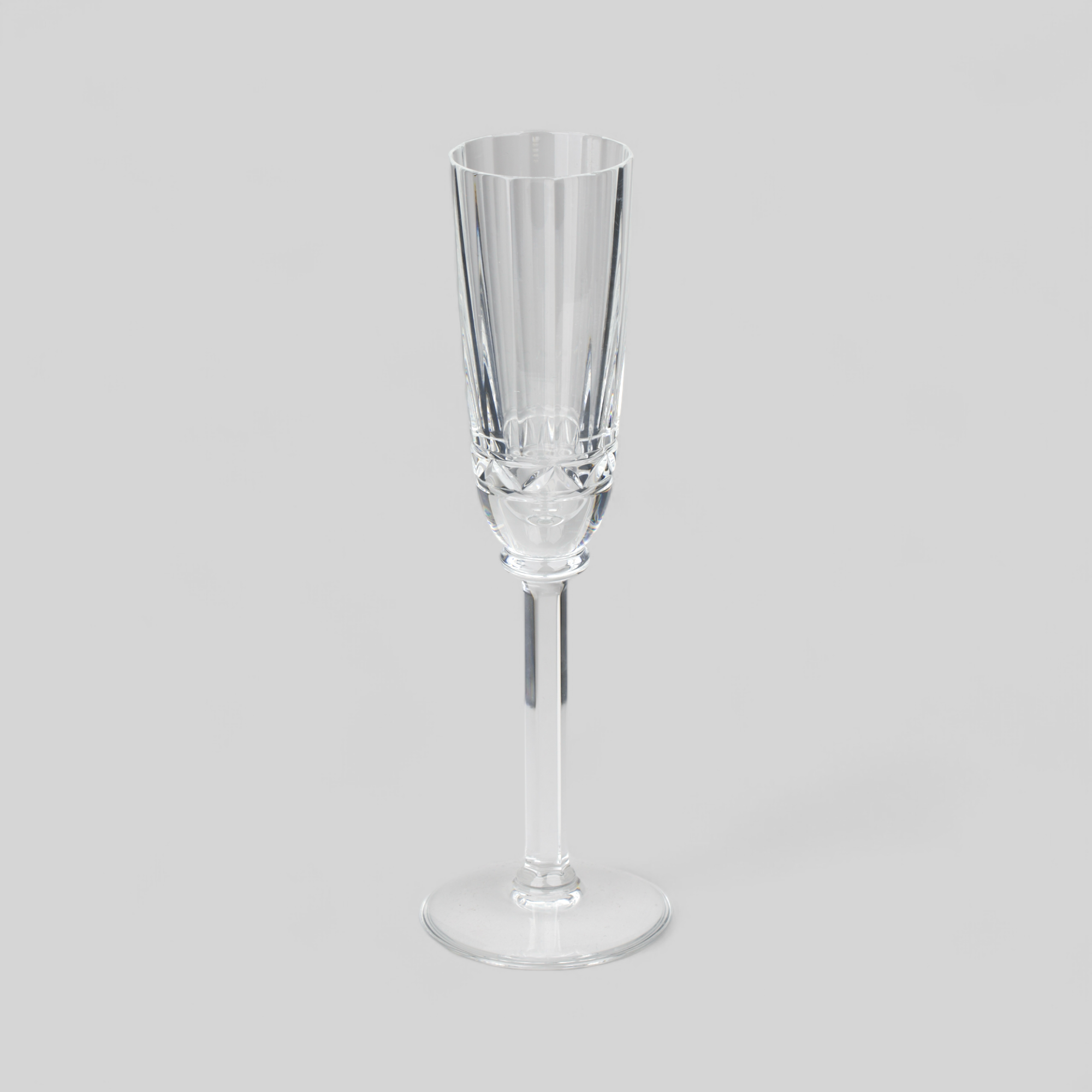 Hermes Iskender Crystal Champagne Flute