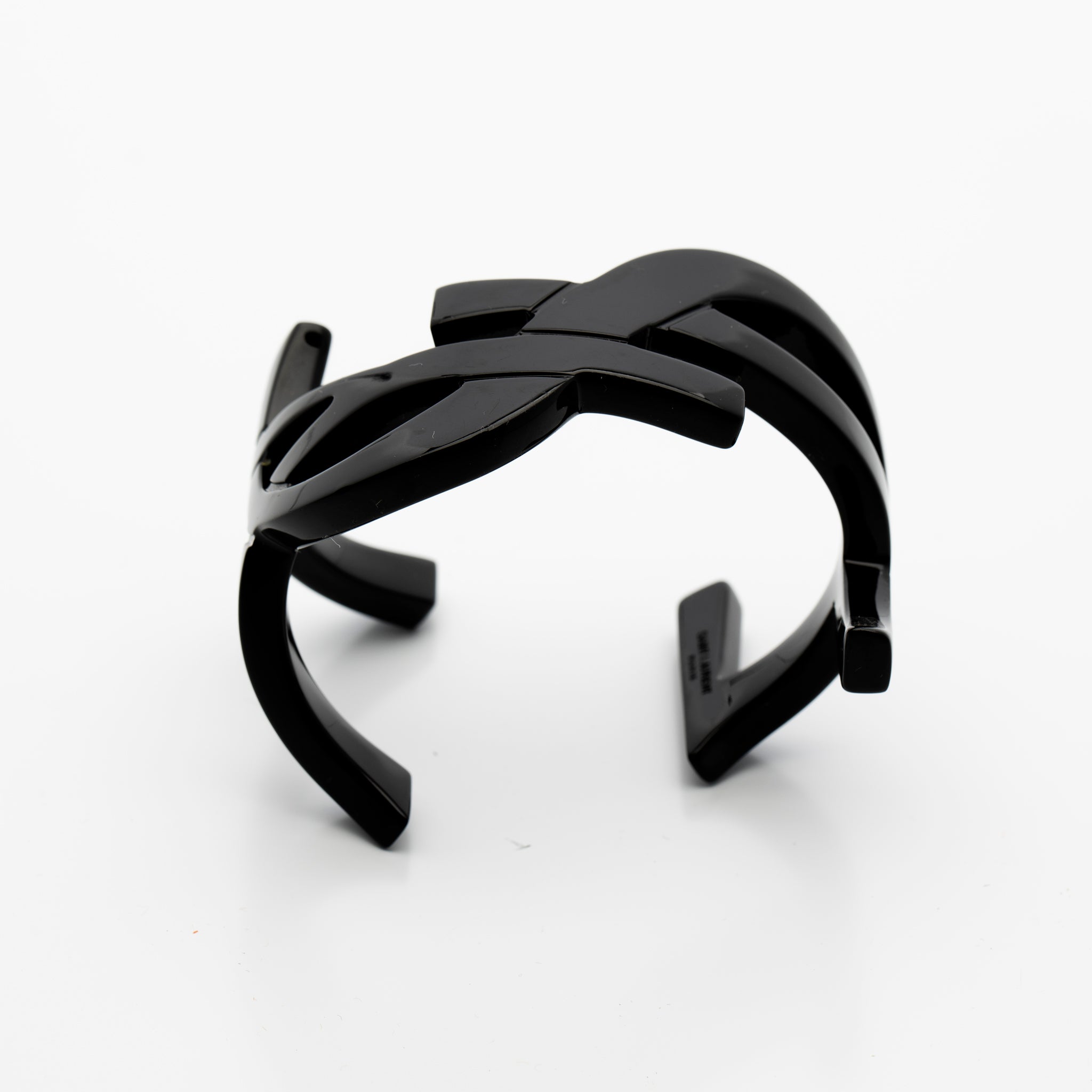 Yves Saint Laurent Black Metal Cuff