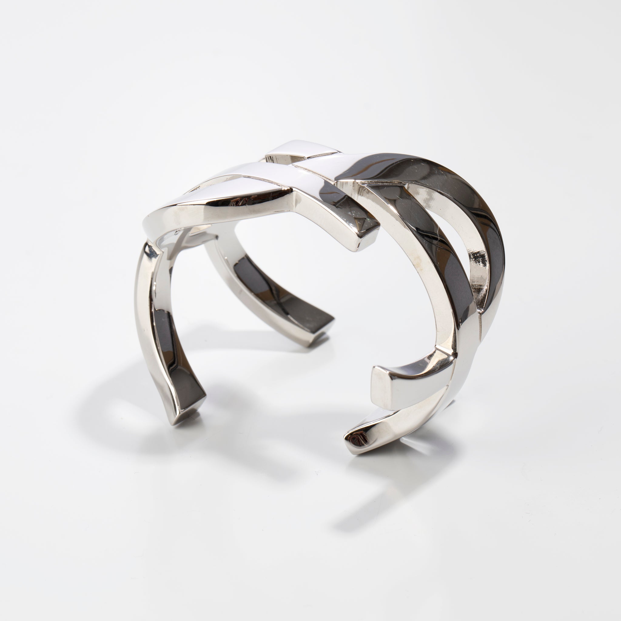 Yves Saint Laurent Silver Cuff