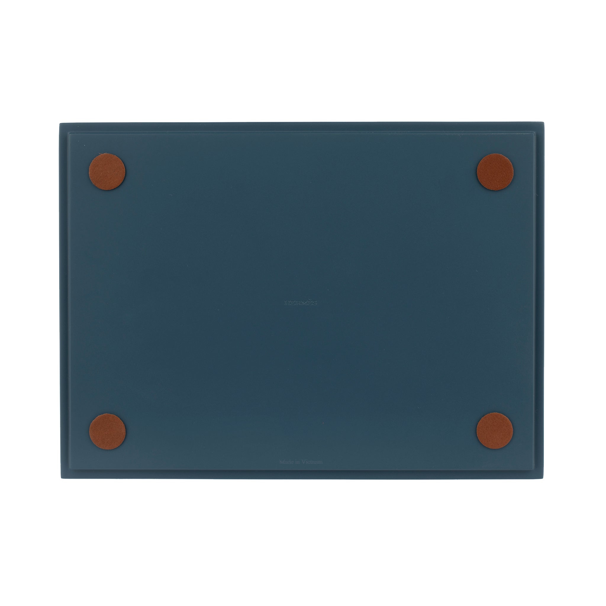 Hermes Manege Rectangular Change Tray Blue | Small Model