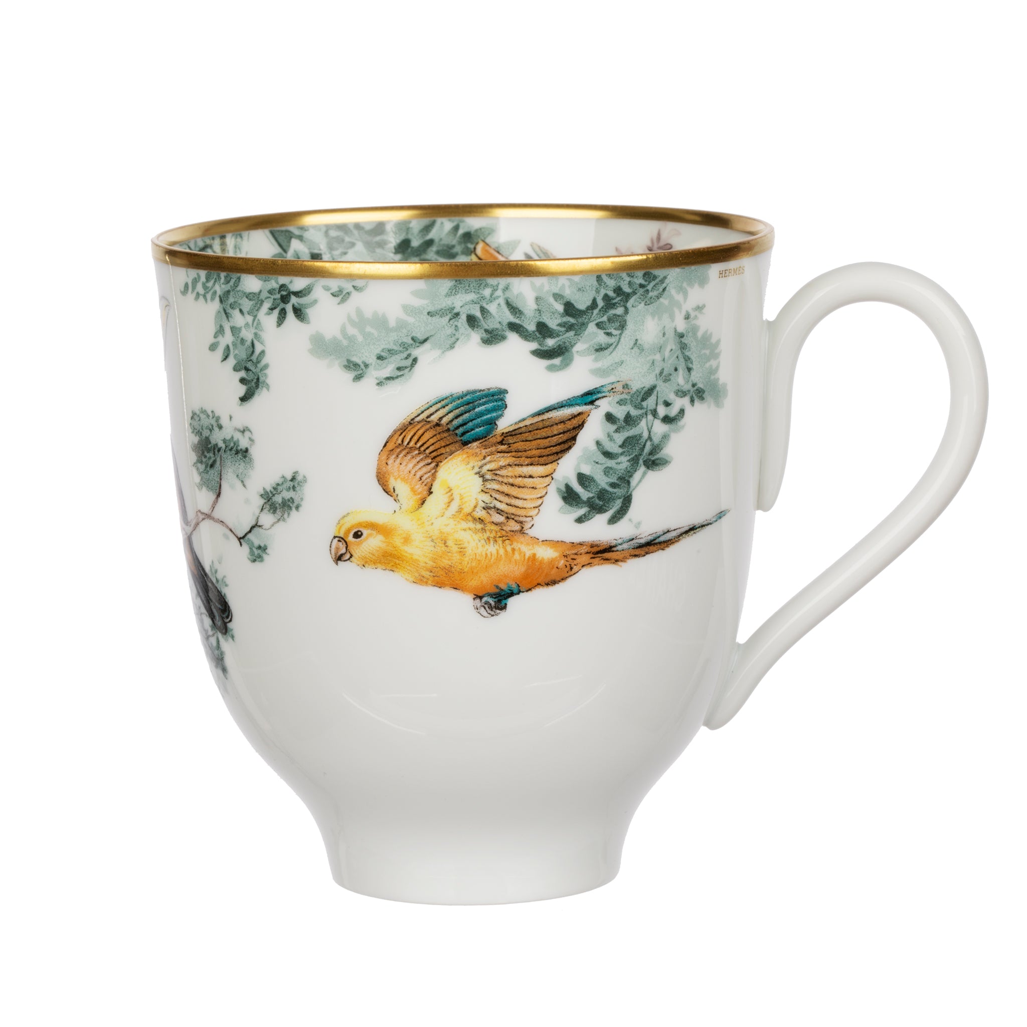 Hermes Carnets D'equateur Birds Mug