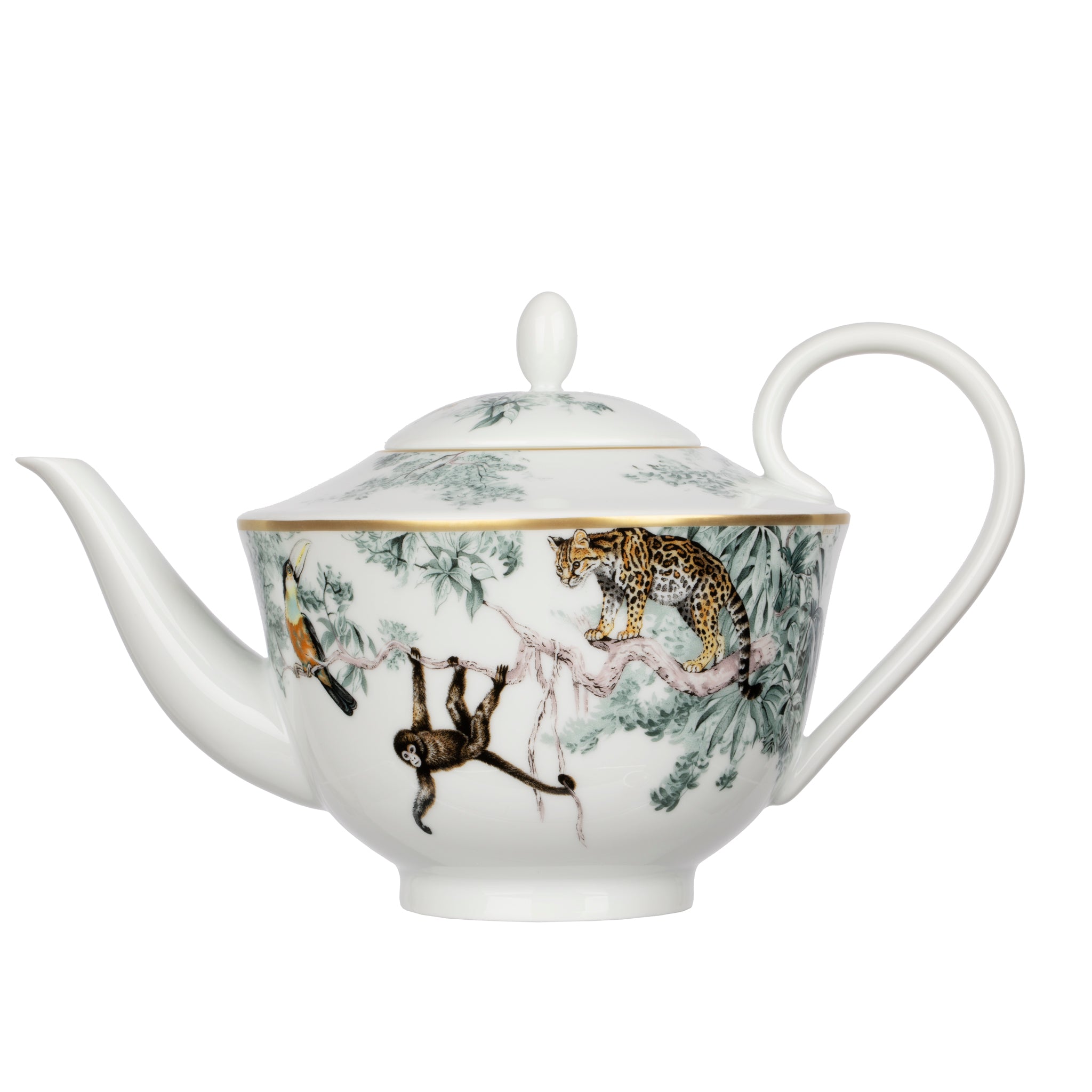 Hermes Carnets D'equateur Teapot