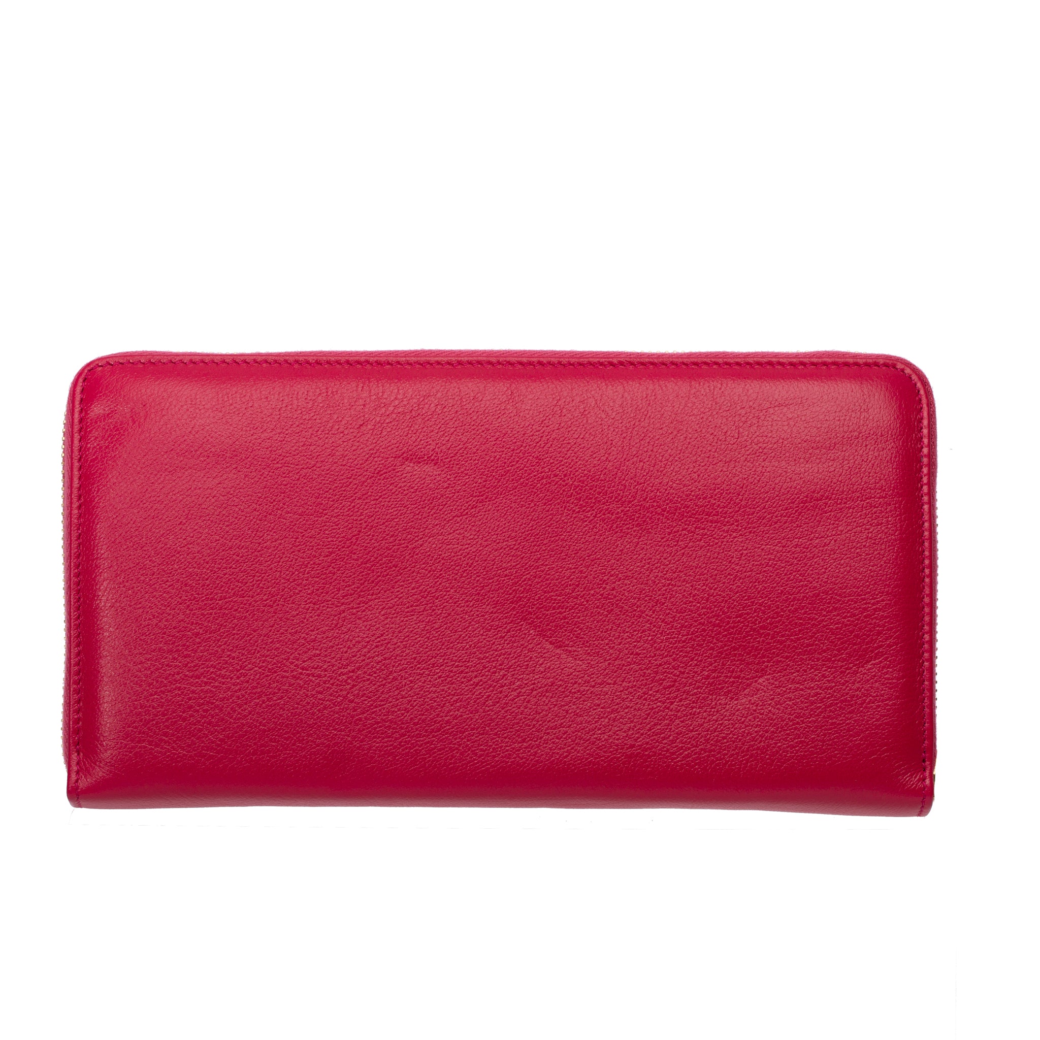 Yves Saint Laurent Pink Leather Wallet