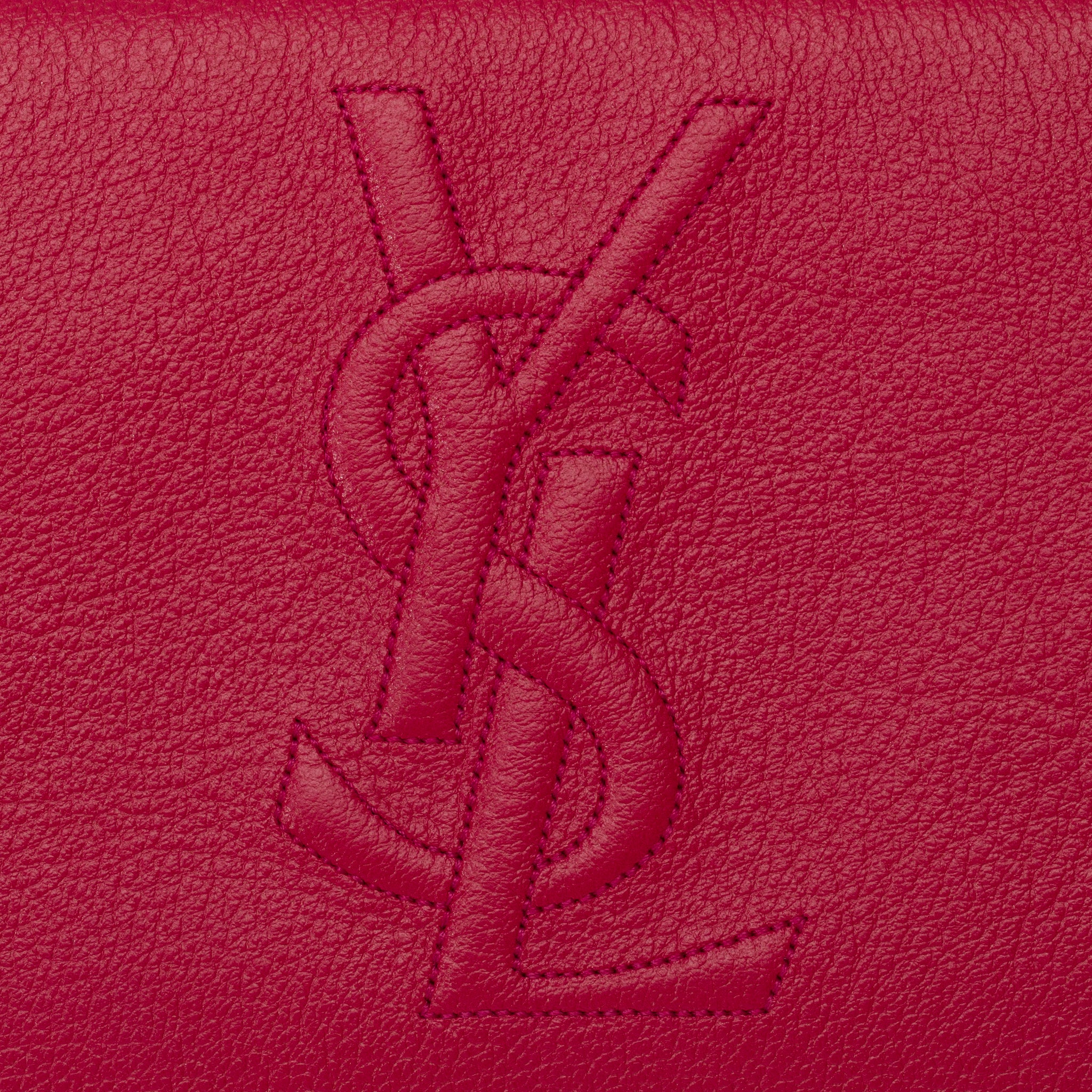 Yves Saint Laurent Pink Leather Wallet