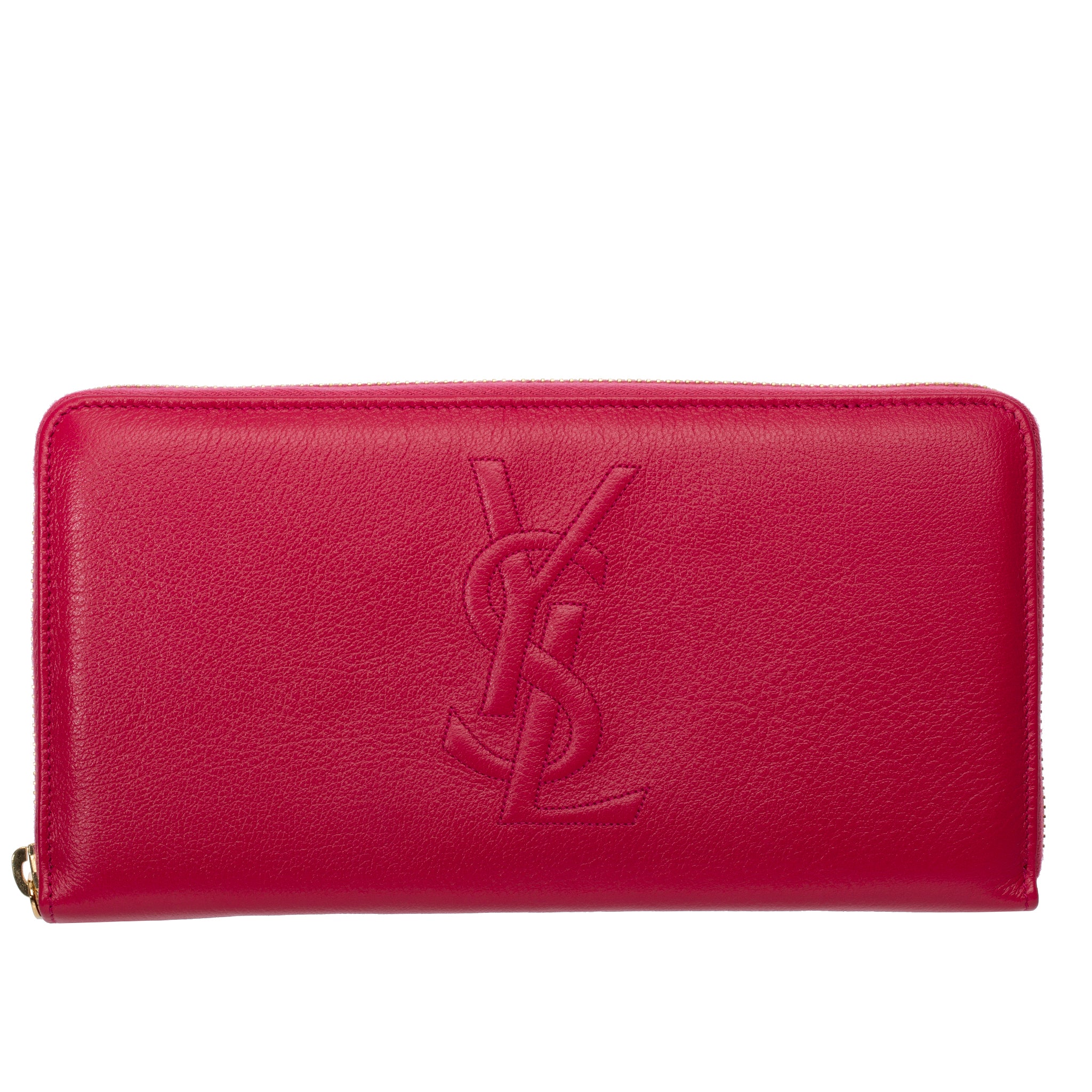 Yves Saint Laurent Pink Leather Wallet