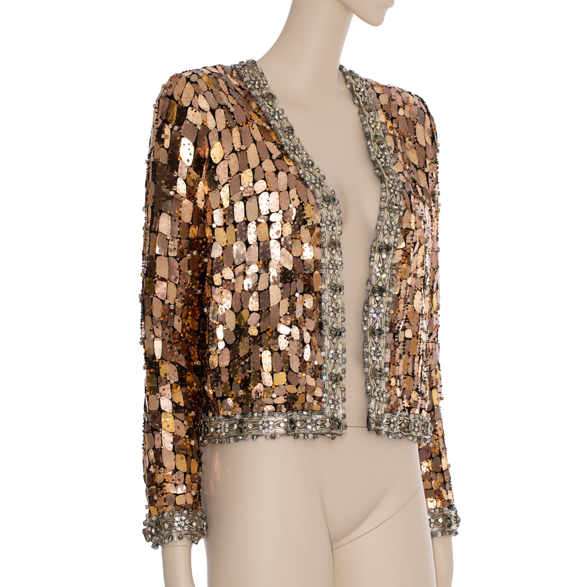 Yves Saint Laurent Couture Beaded Blazer 34 FR