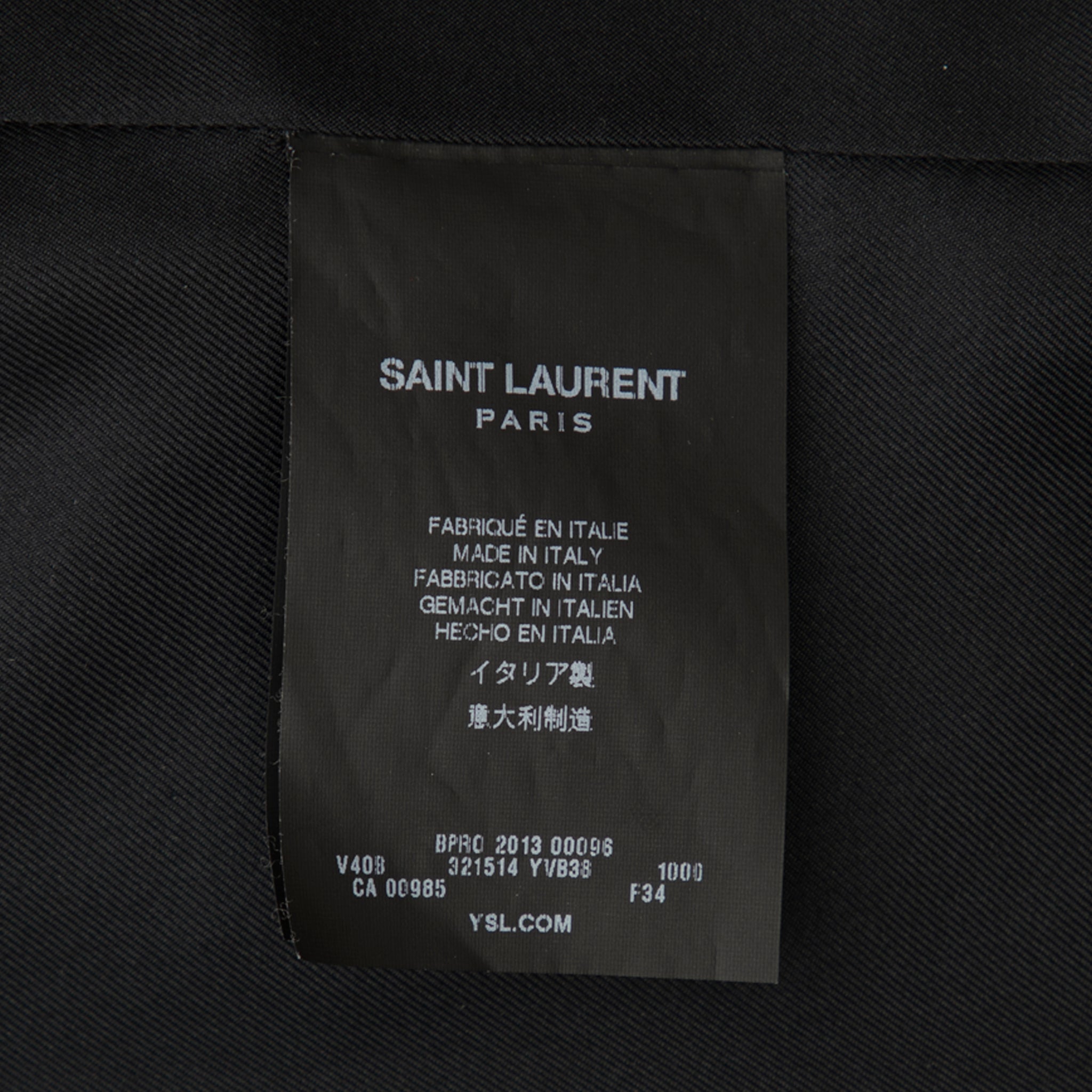 Yves Saint Laurent Couture Beaded Blazer 34 FR