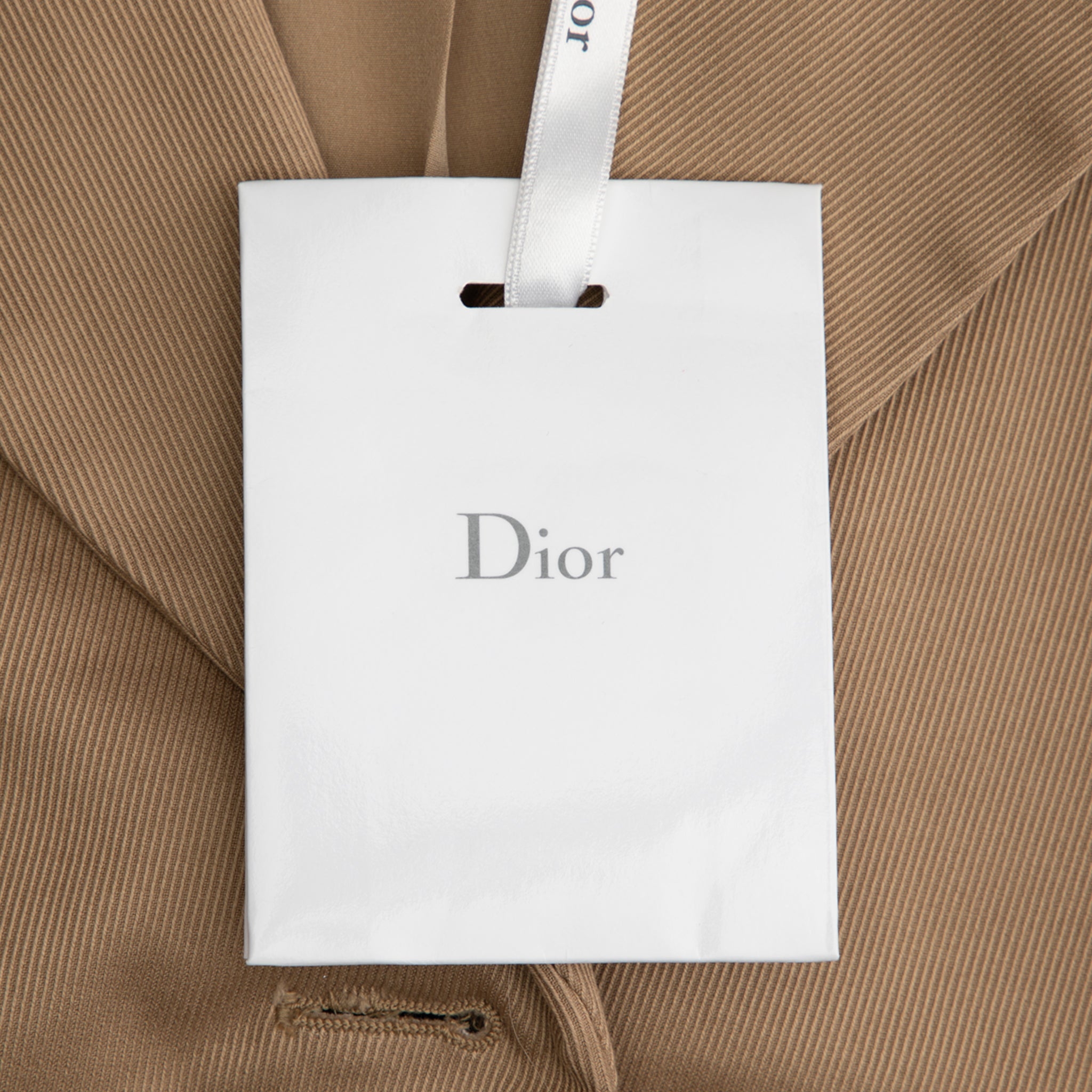 Christian Dior Womens Tan Bar Jacket 42 FR