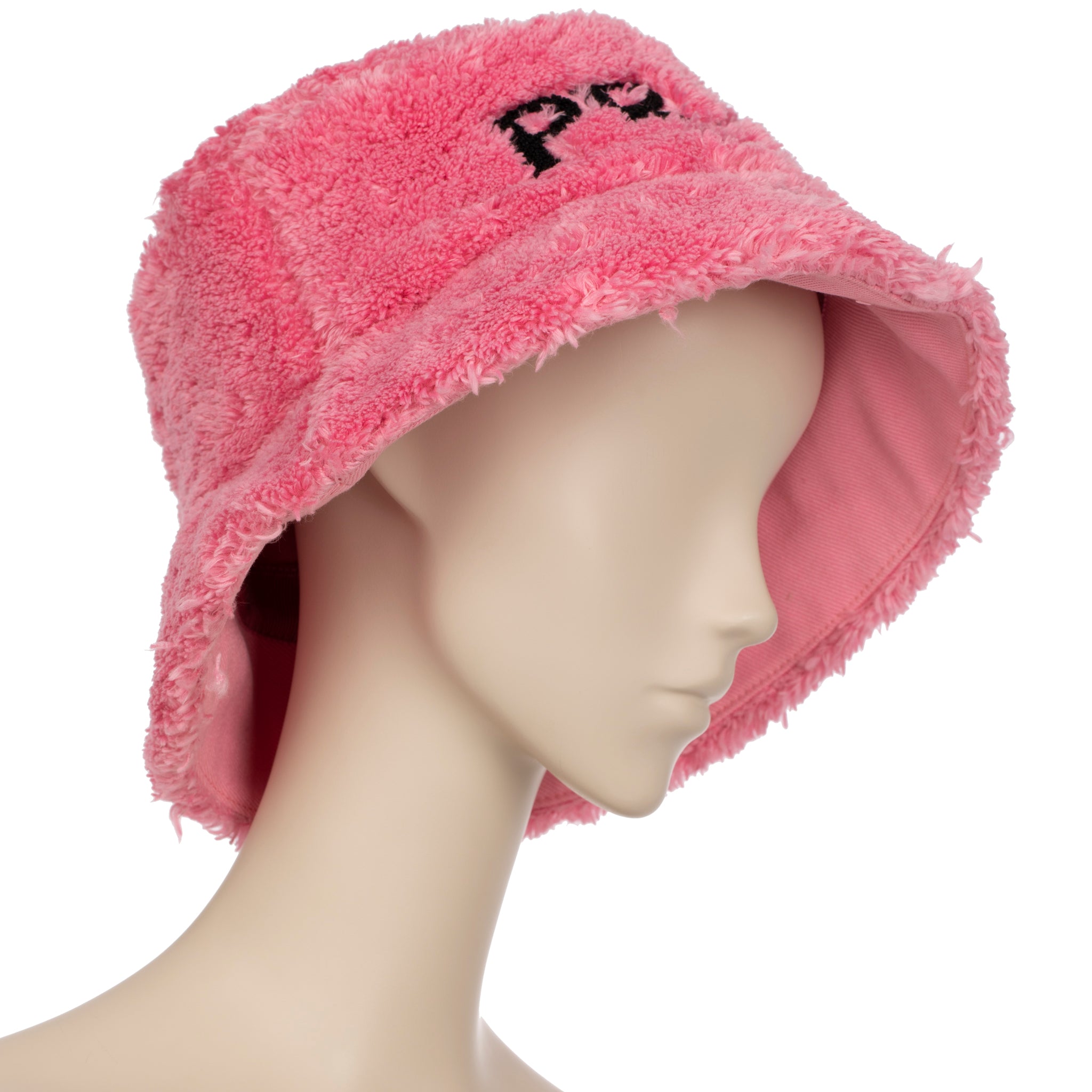 Prada Pink Terrycloth Bucket Hat