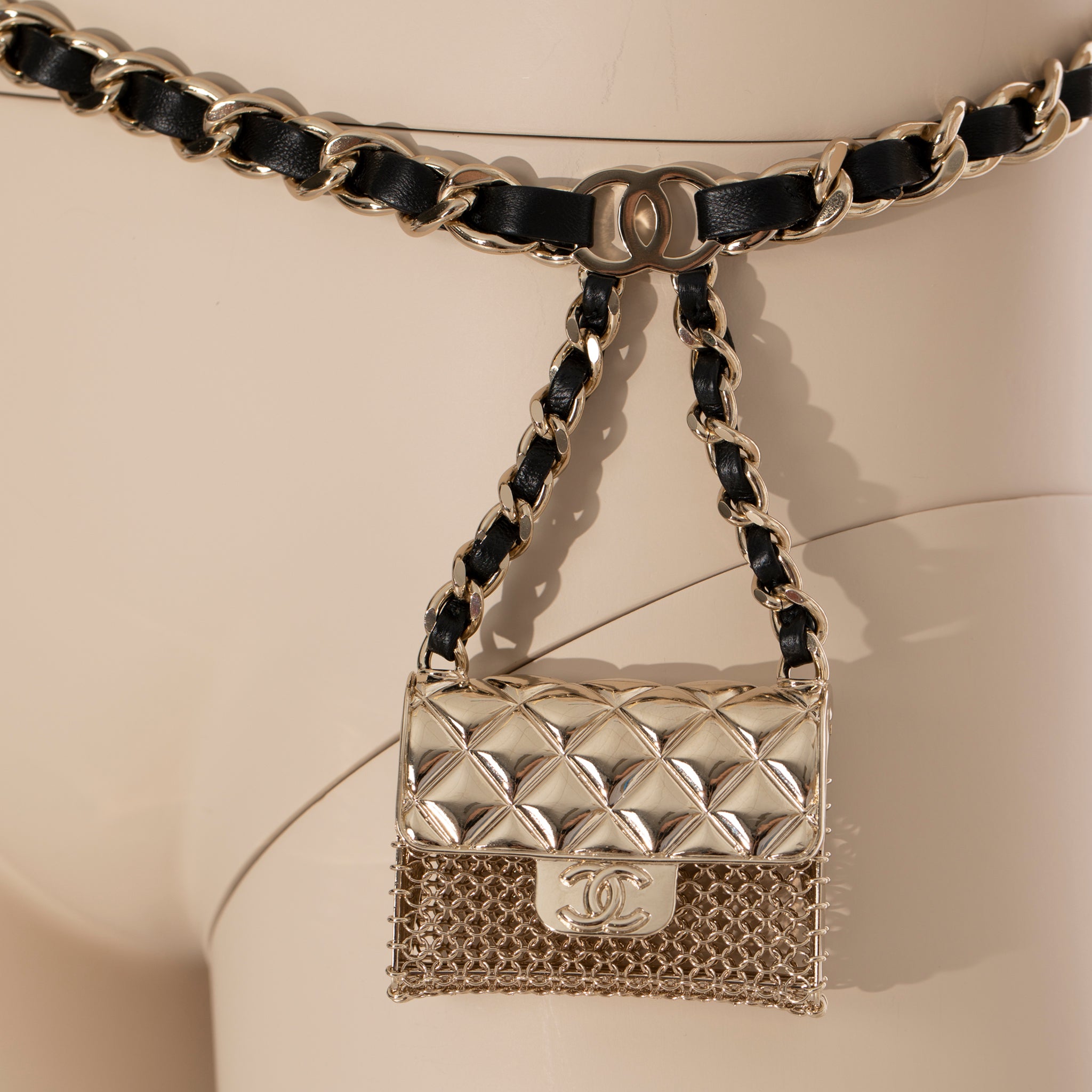 Chanel Belt With Micro Chanel Handbag Spring/Summer 2021