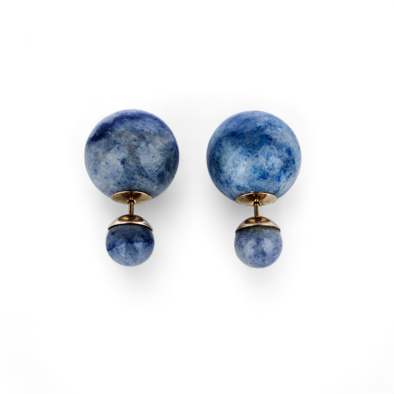 Christian Dior Tribales Earrings Blue