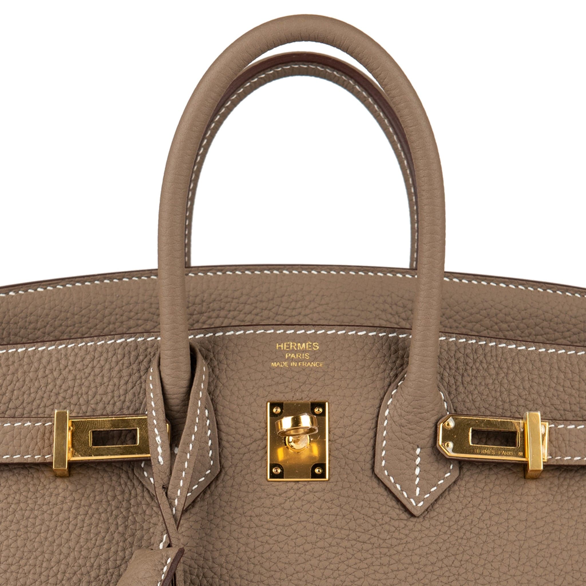 HERMES BIRKIN 25CM ETOUPE TOGO LEATHER GOLD HARDWARE - On Repeat