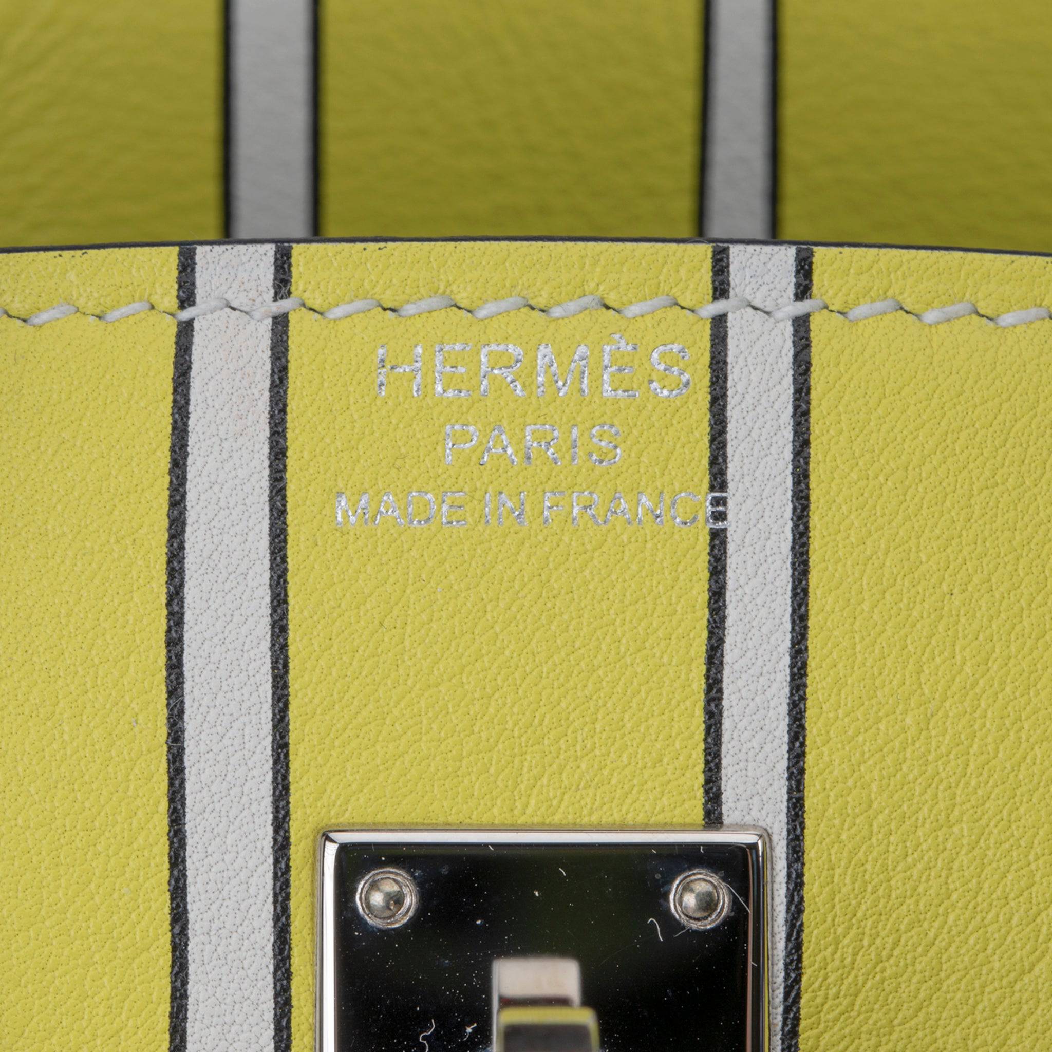 HERMES BIRKIN 25CM LIMITED EDITION NIGEL PEAKE "ONE TWO THREE & AWAY WE GO" SWIFT LEATHER PALLADIUM HARDWARE - On Repeat