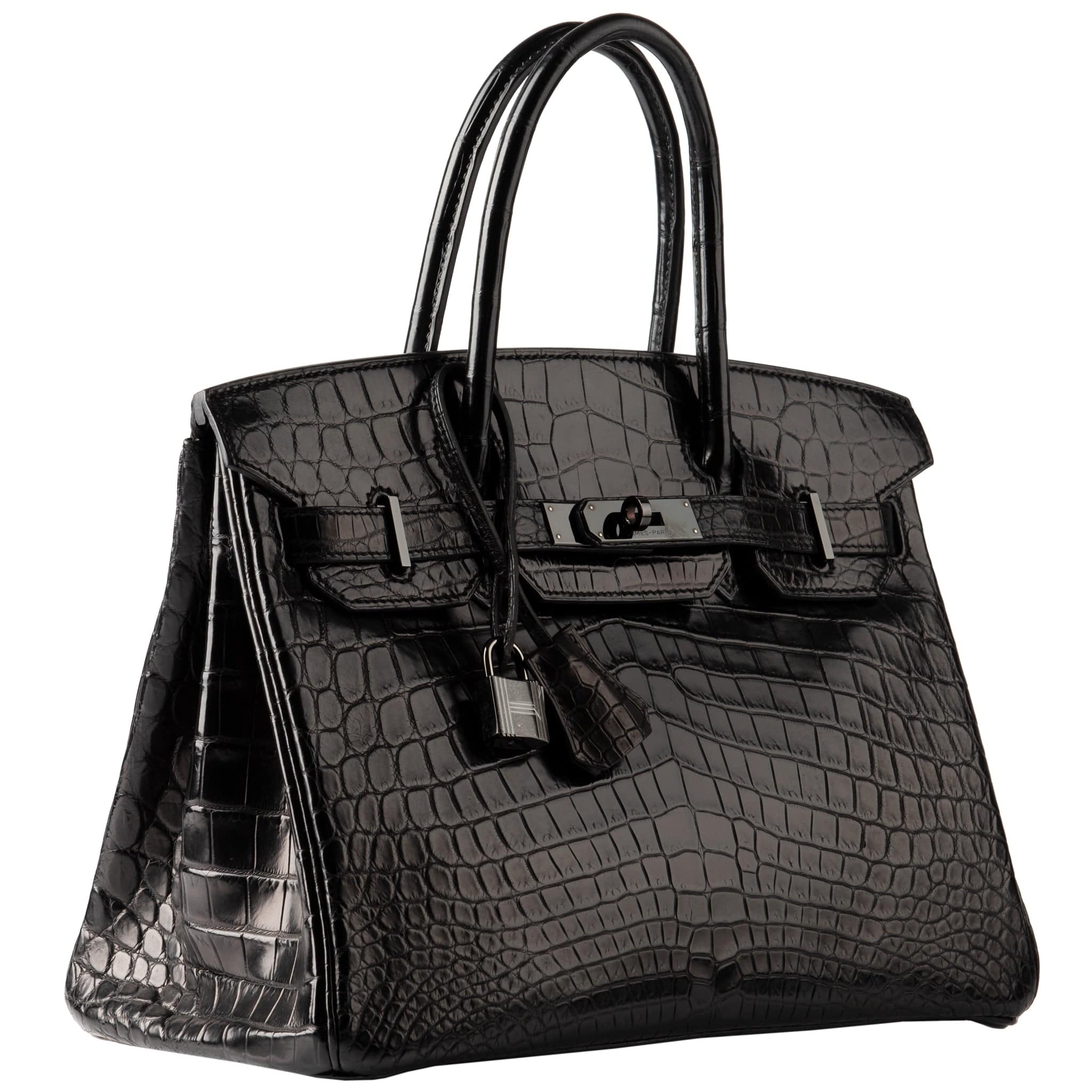 HERMES BIRKIN 35CM SO BLACK MATTE NILOTICUS CROCODILE SO BLACK HARDWARE - On Repeat