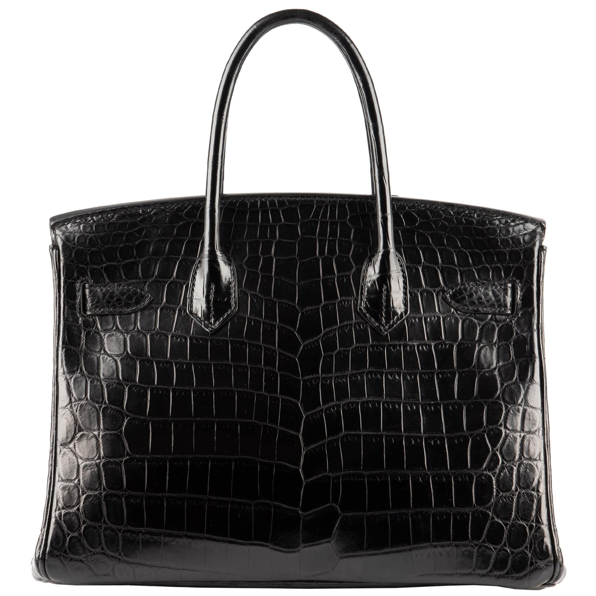 HERMES BIRKIN 35CM SO BLACK MATTE NILOTICUS CROCODILE SO BLACK HARDWARE - On Repeat