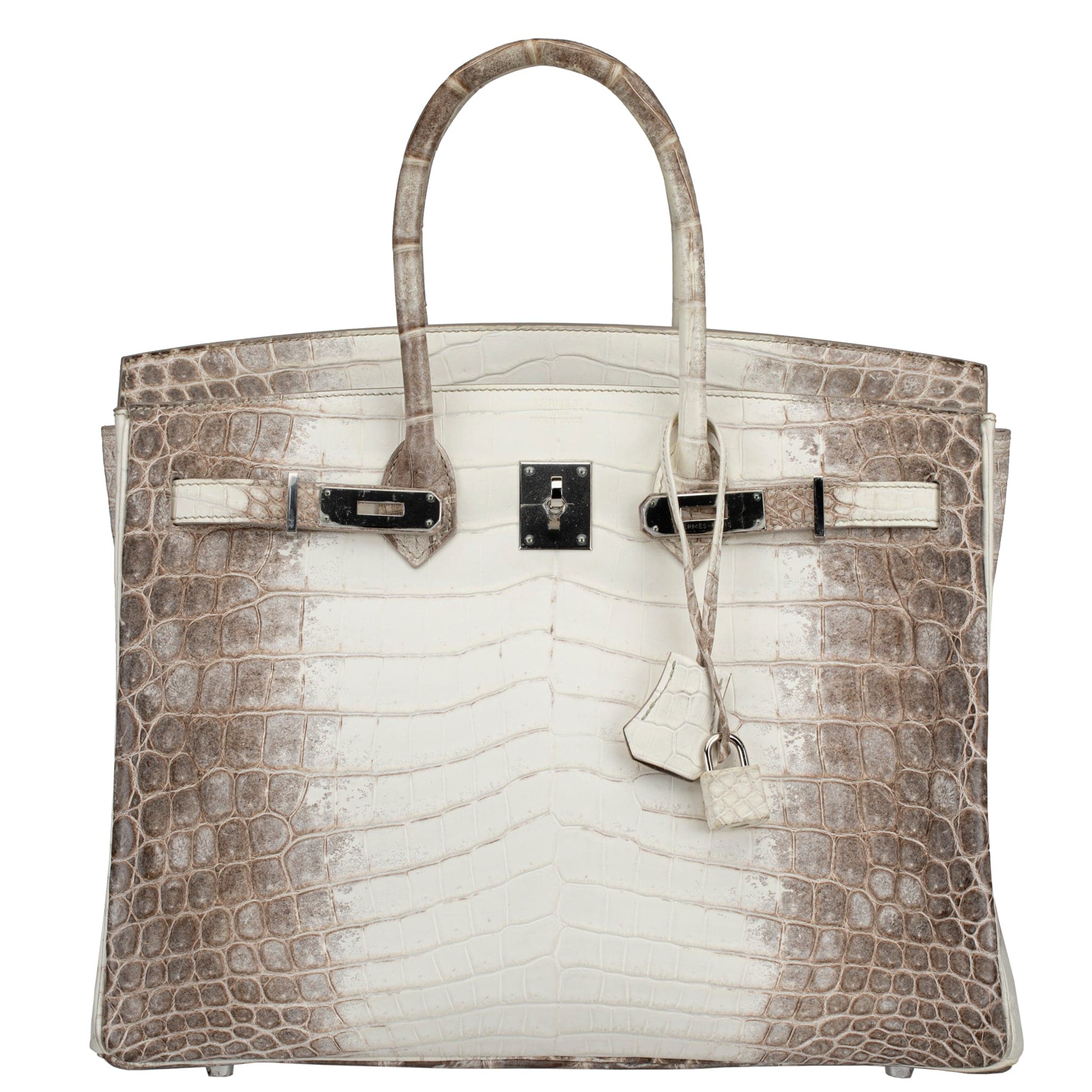 HERMES BIRKIN 35CM HIMALAYA BLANC MATTE NILOTICUS CROCODILE PALLADIUM HARDWARE - On Repeat